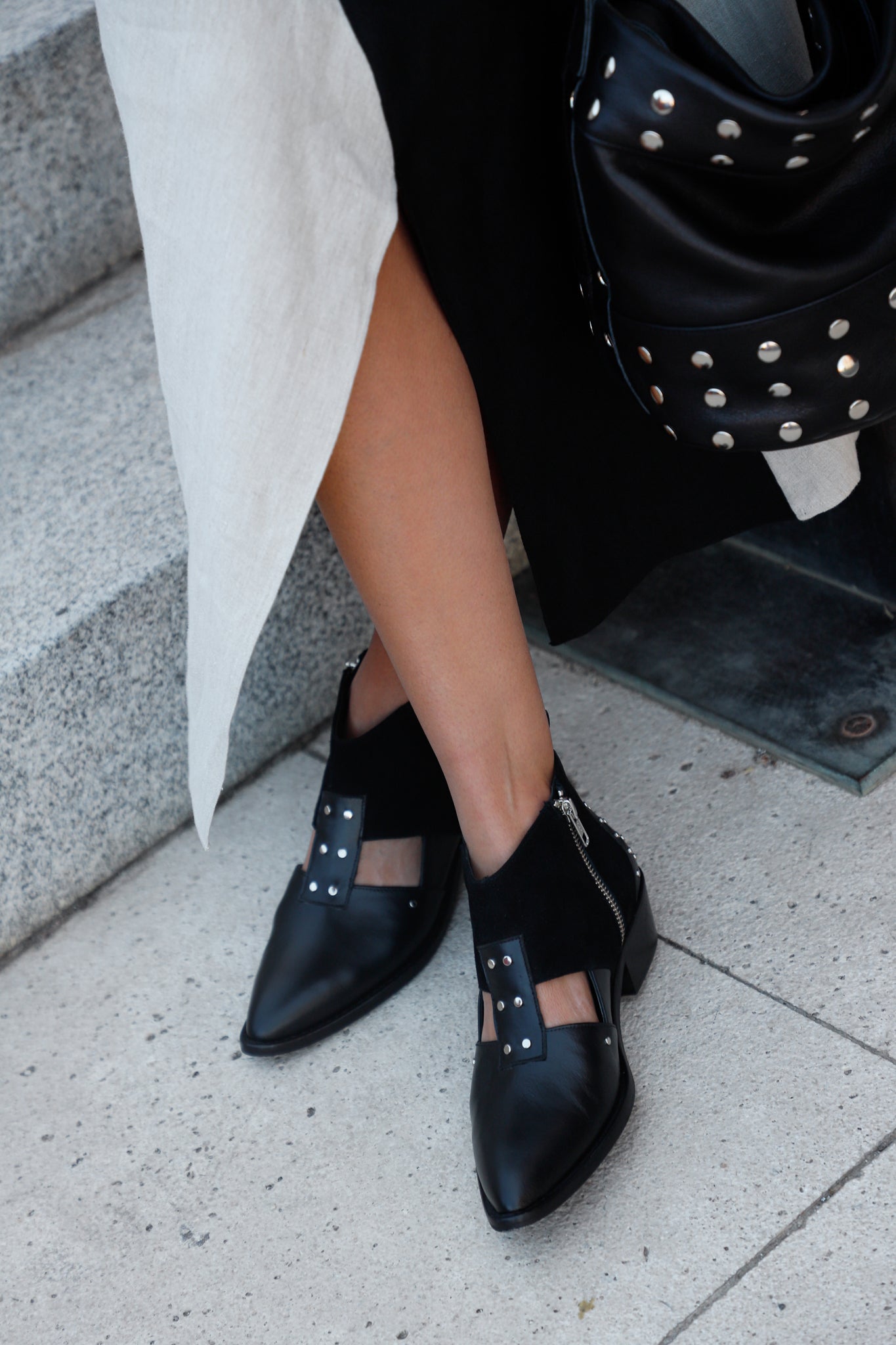 VICTORIA BOOTS NEGRO 4CM