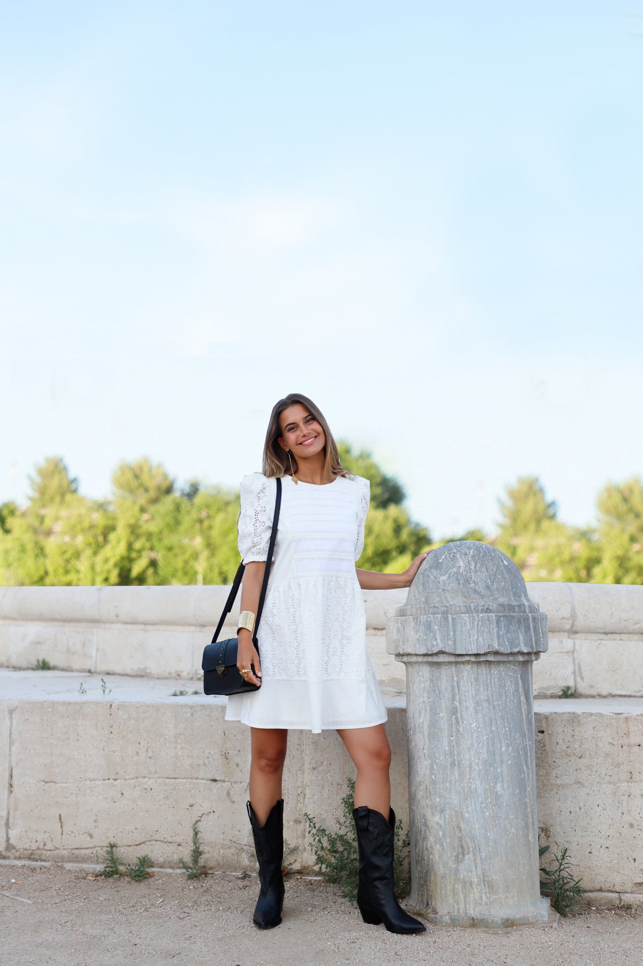 Bottes MESTIZO noires 7 cm