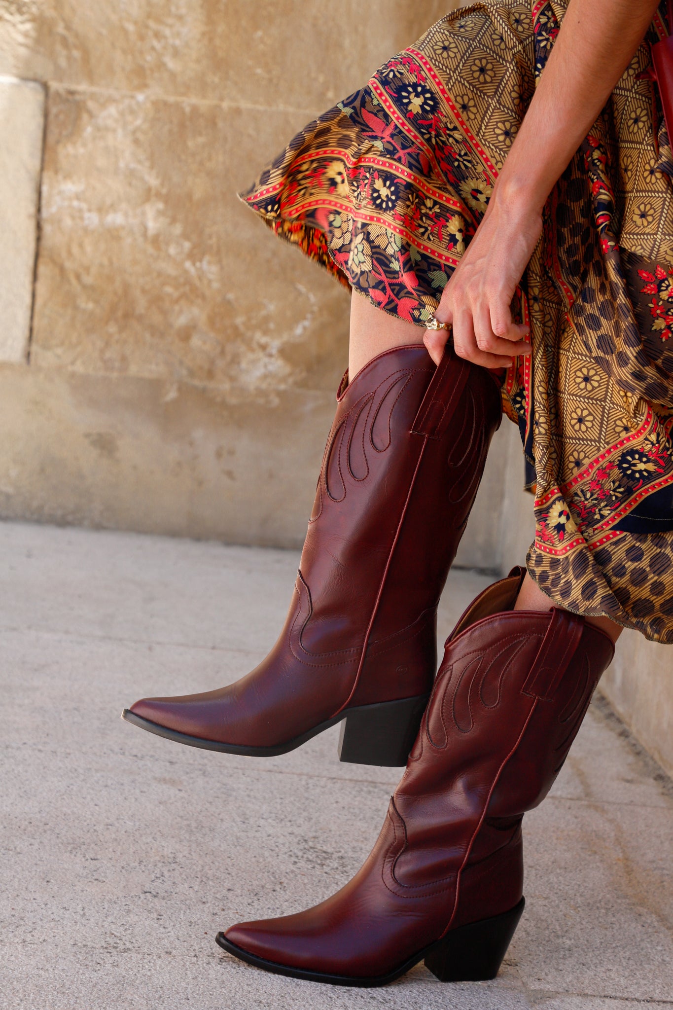 MESTIZO BOOTS BURDEOS 7CM