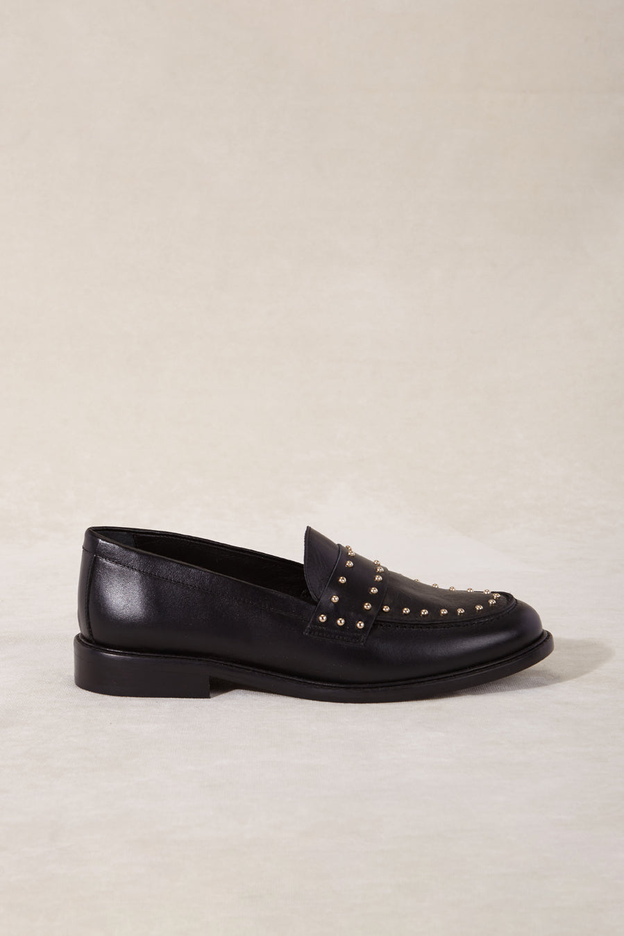 BLACK LENNON MOCCASIN