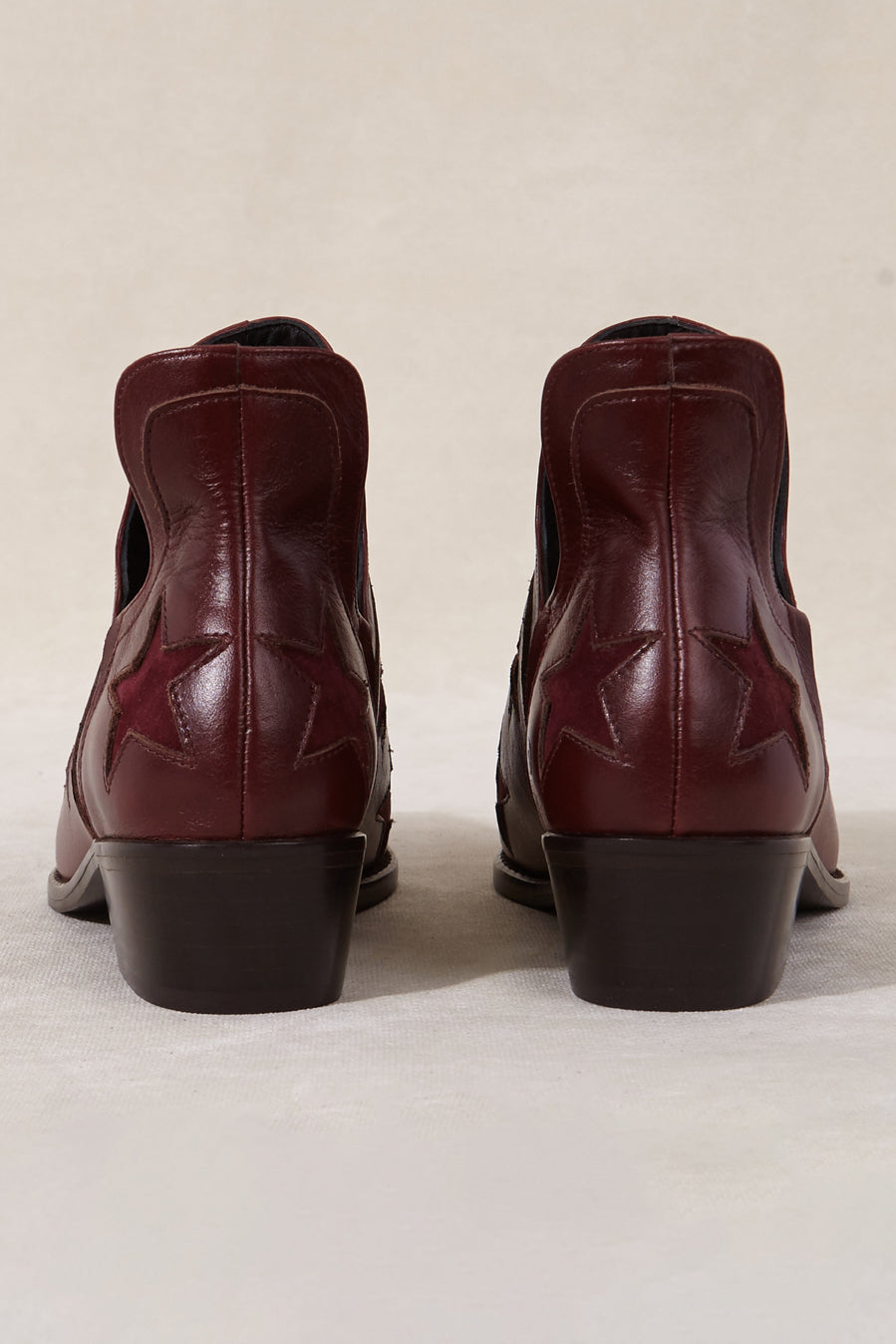 Bottes Star bordeaux 4 cm
