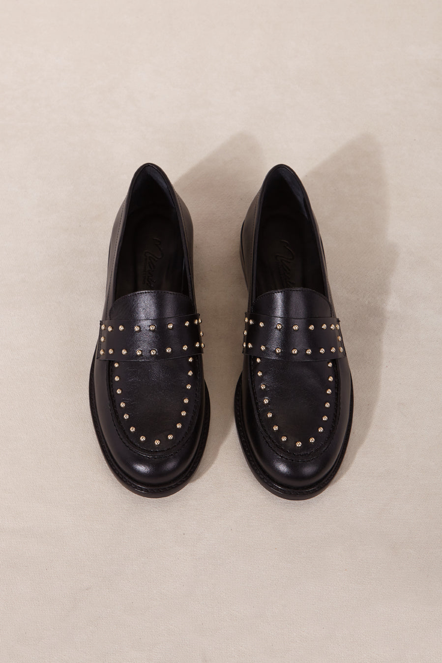 BLACK LENNON MOCCASIN