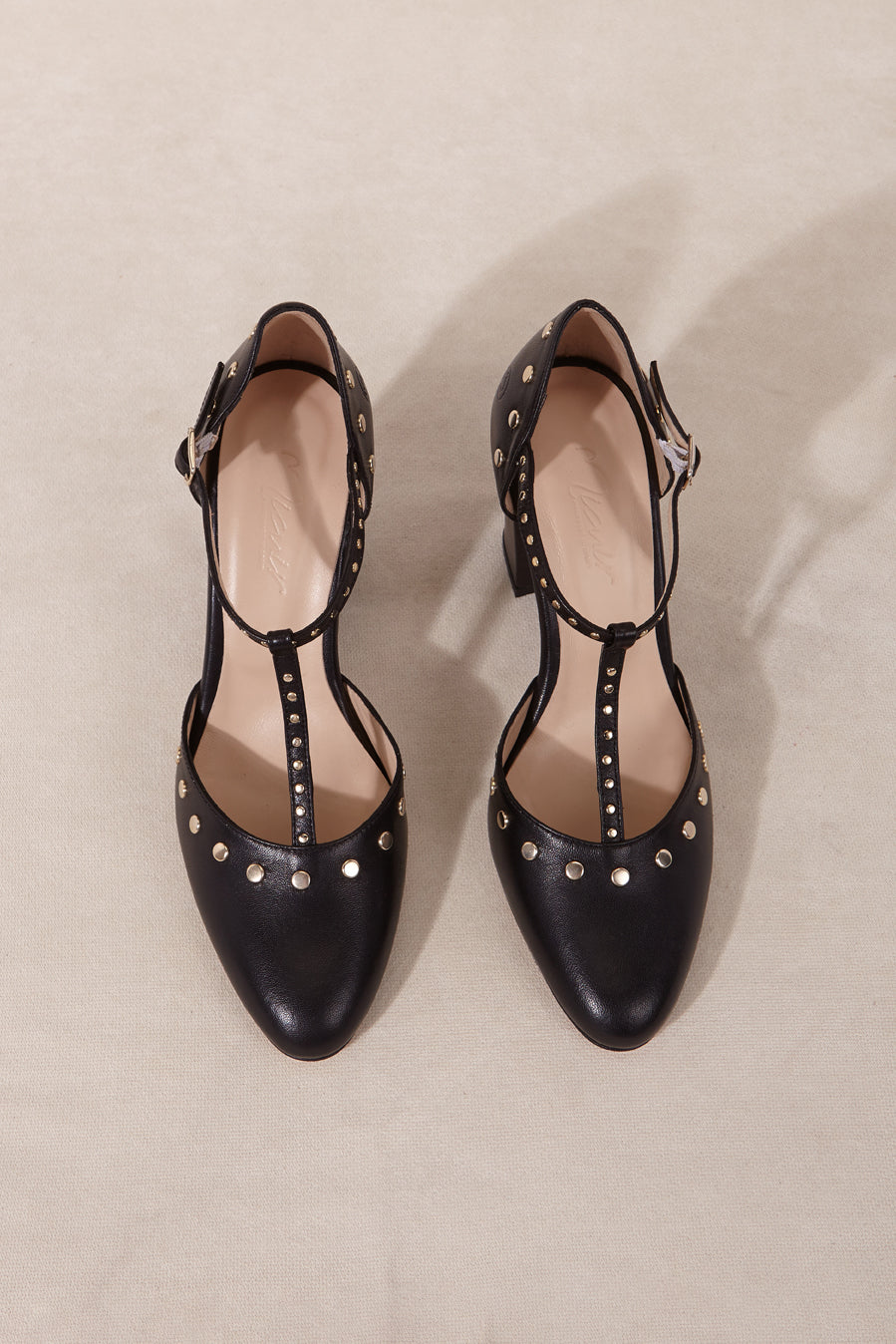 SALON T-BAR NEGRO 9CM