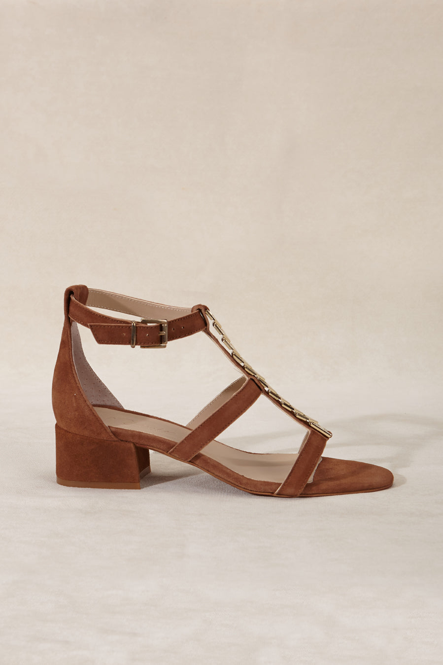 ST TROPEZ LEATHER SANDAL 5CM