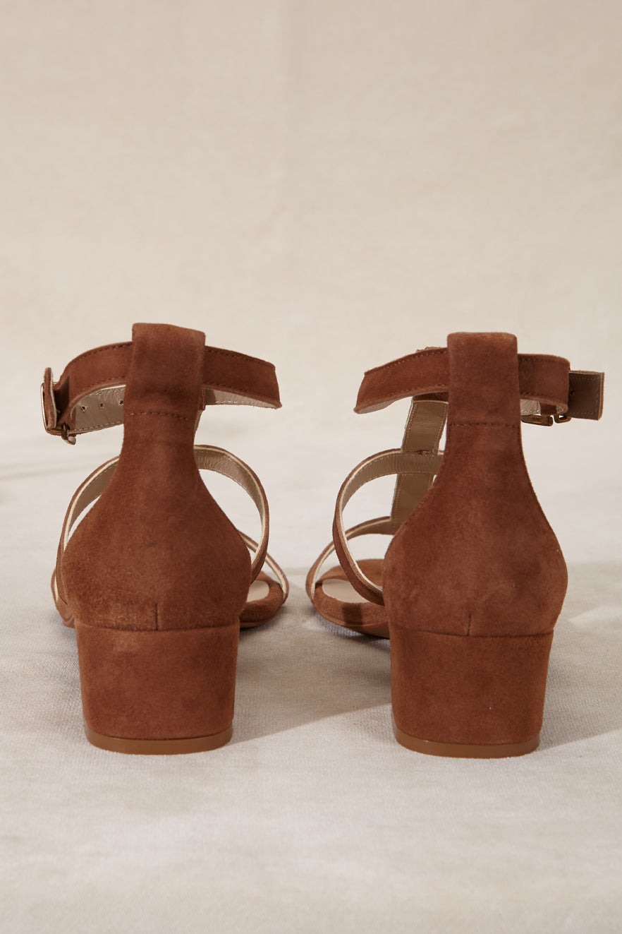 ST TROPEZ LEATHER SANDAL 5CM