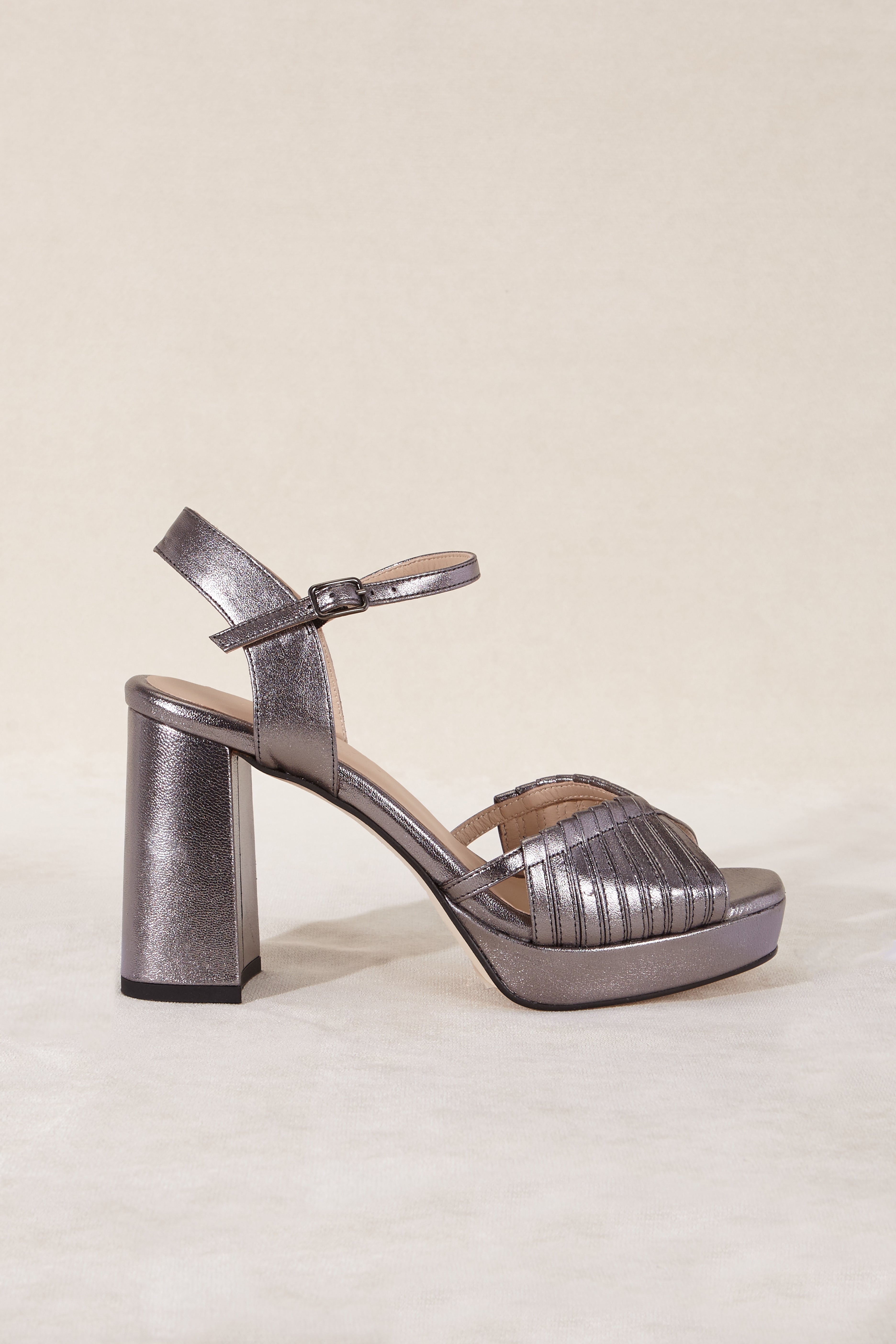 SANDALIA VIR PLOMO 9.5CM