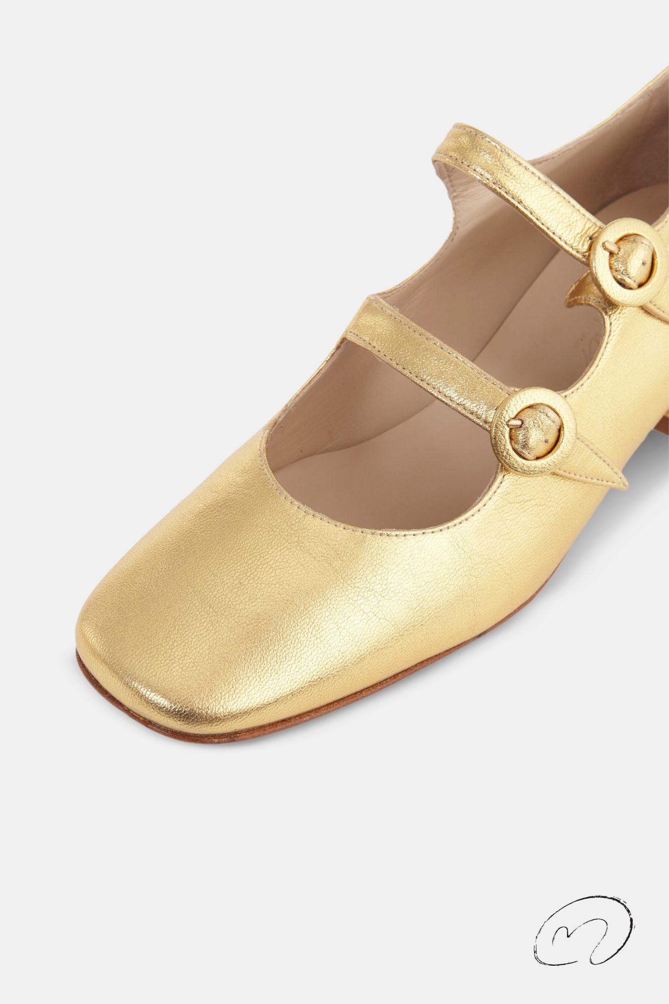 BALLERINA SPIGA GOLD 4CM