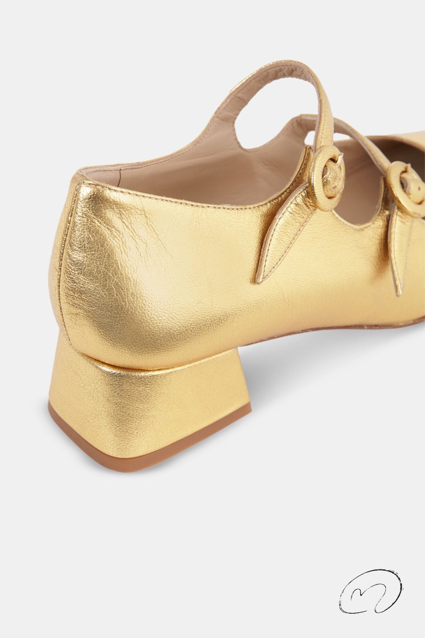 BALLERINA SPIGA GOLD 4CM