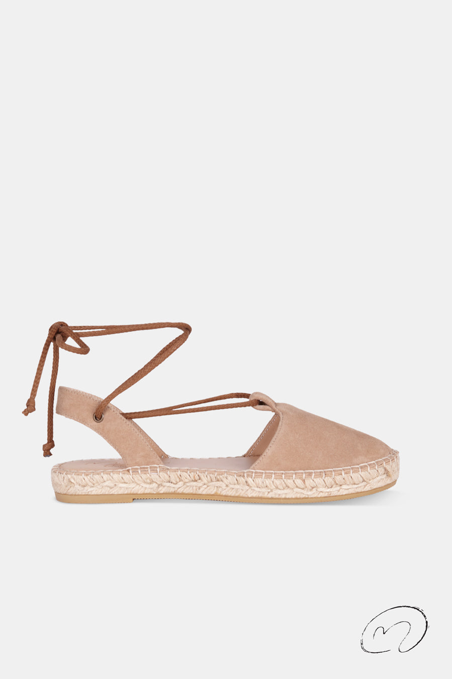 MEILAN BEIGE SUEDE 2CM