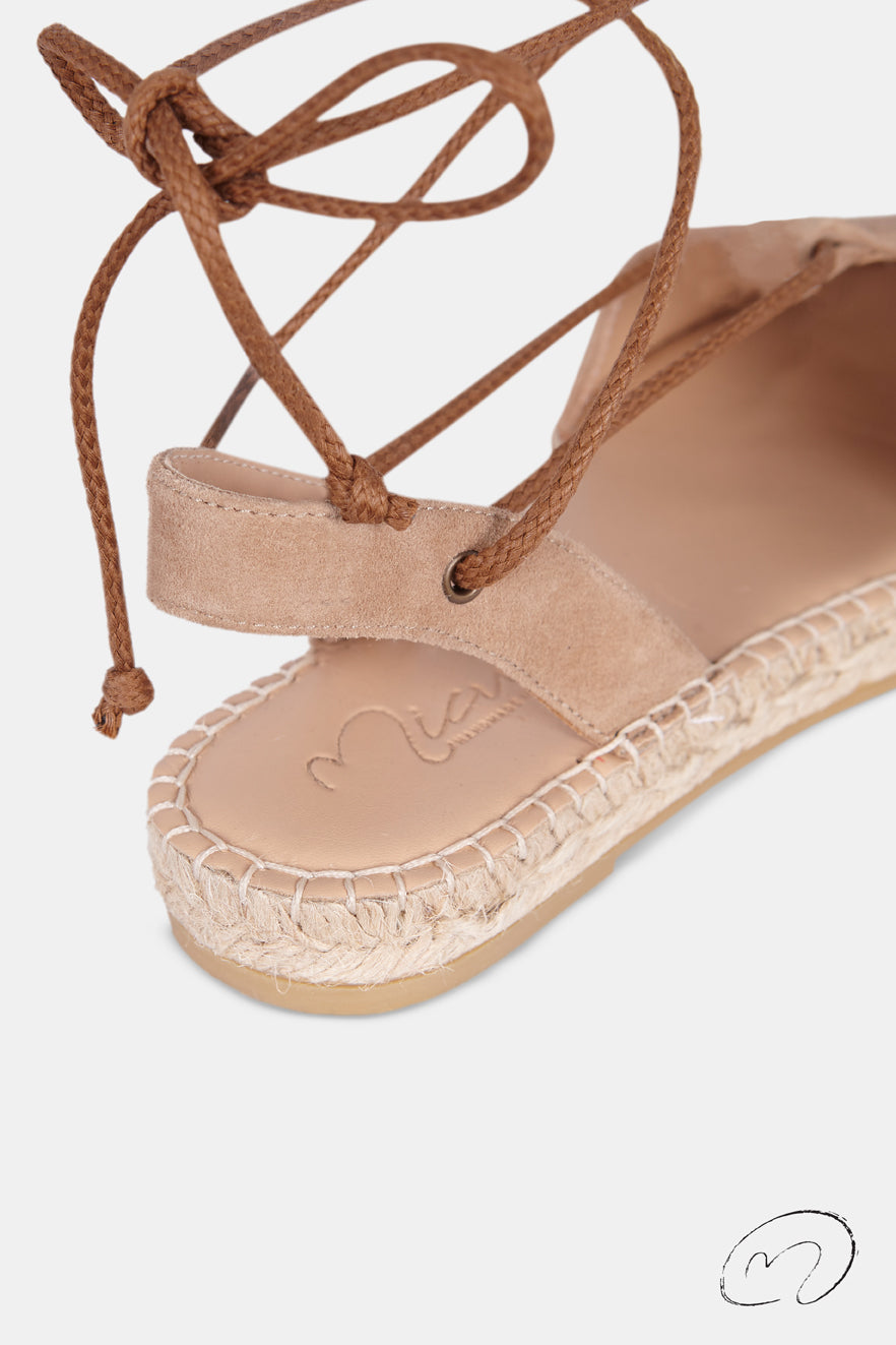 MEILAN BEIGE SUEDE 2CM