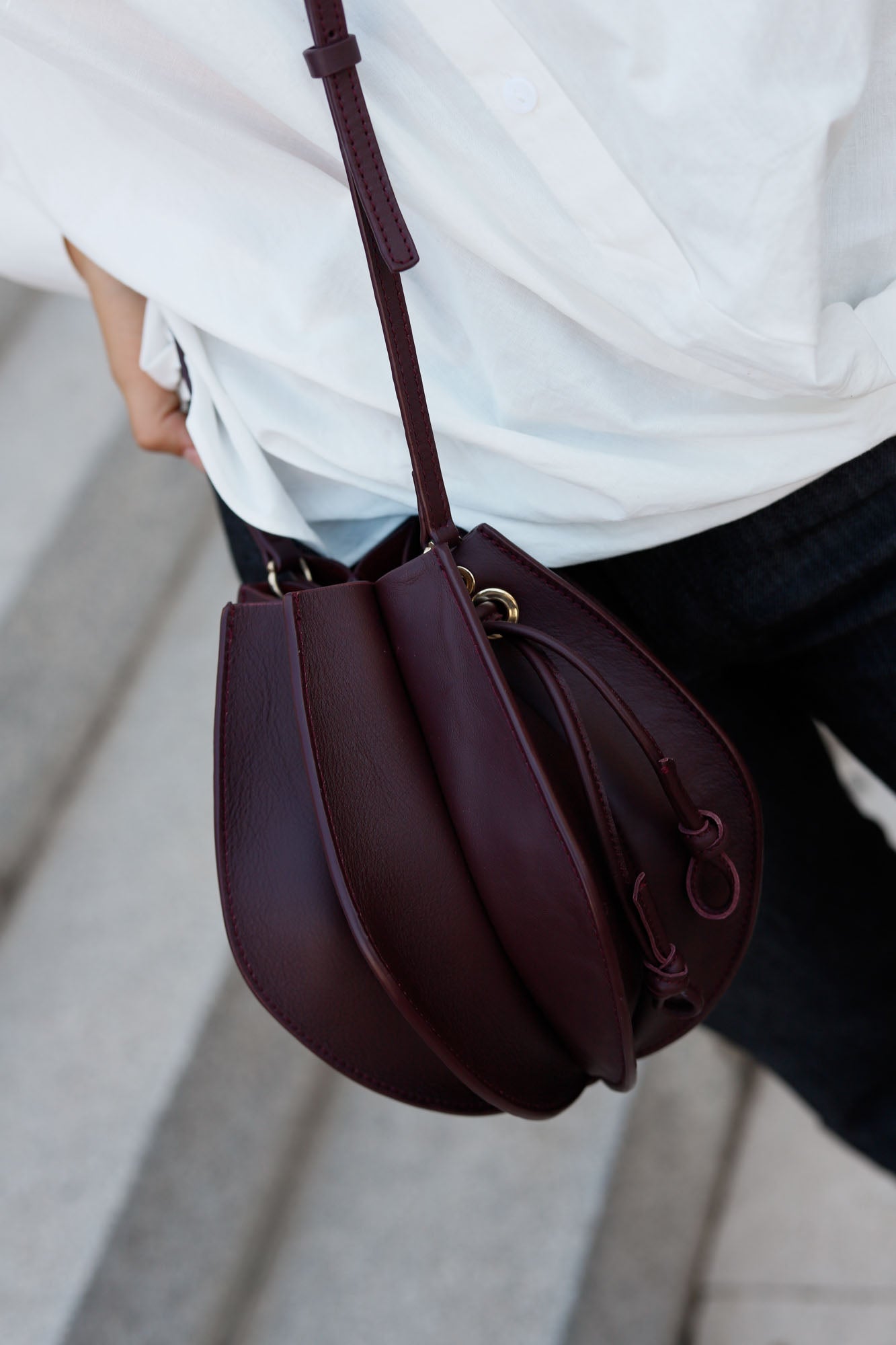 DINSUM BURGUNDY BAG