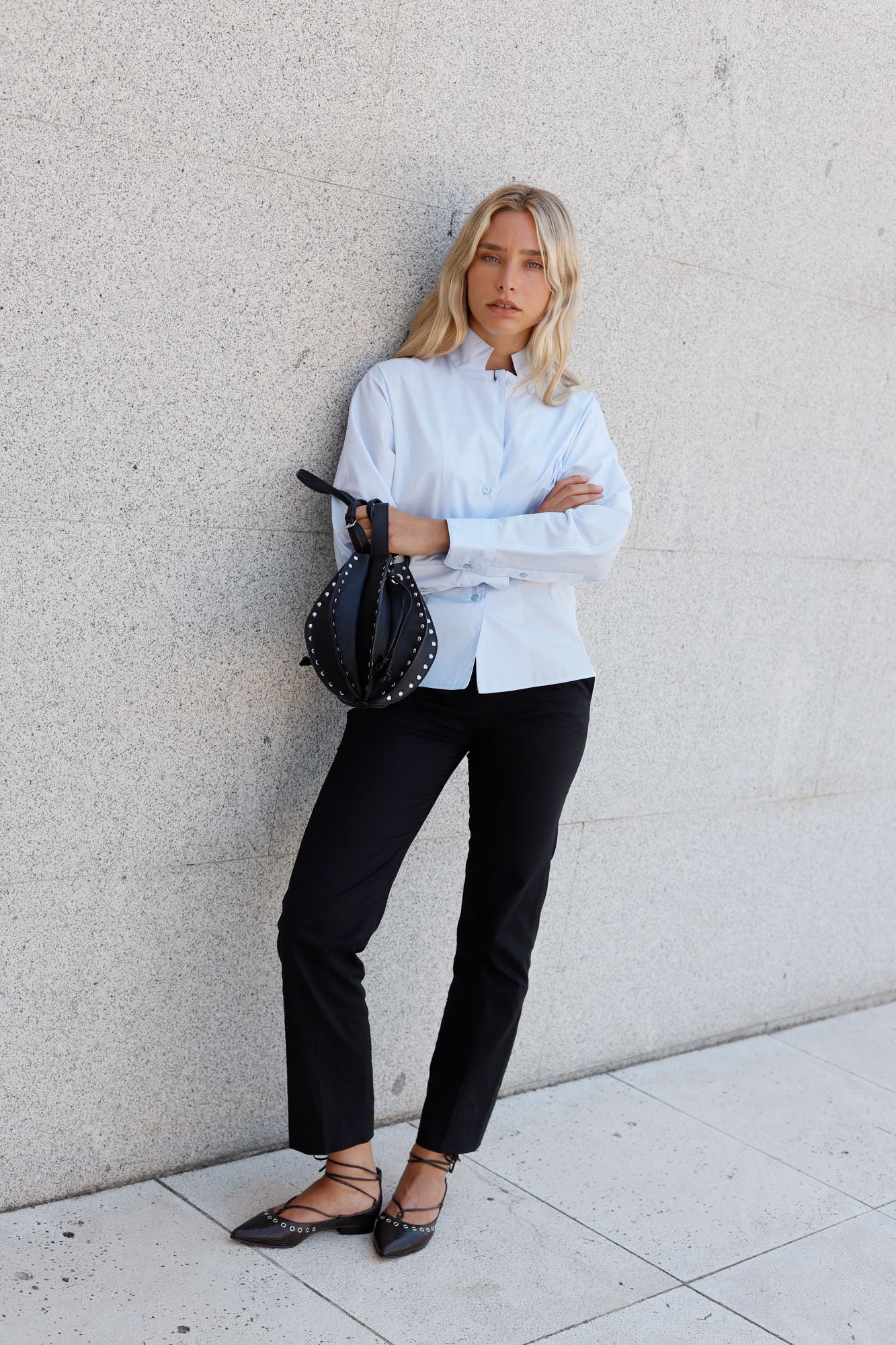 BAILARINA LACE UP SNAKE MARRON 2CM