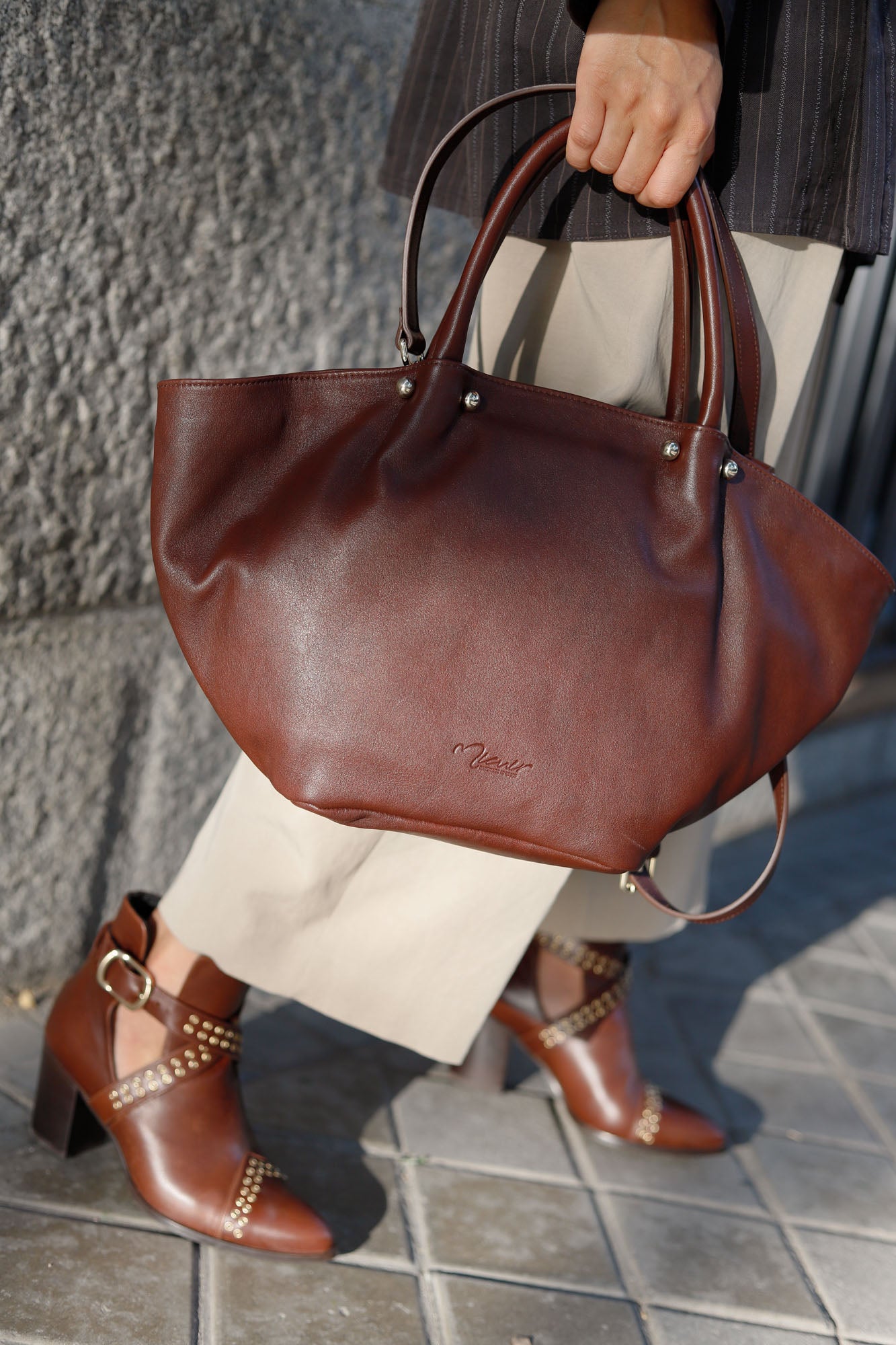 BOLSO SHOPPER GOURMANDISE CHOCOLATE