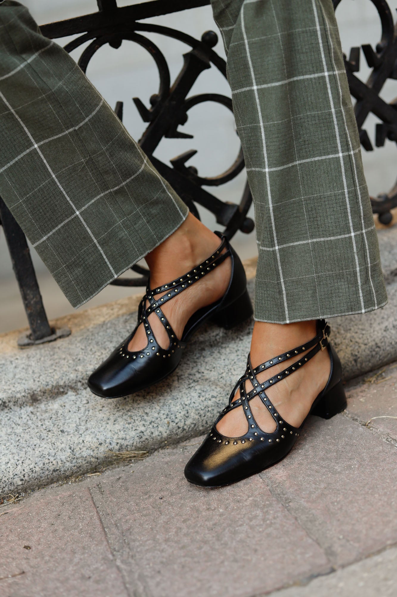 Salon Olivia noir 3,5 cm