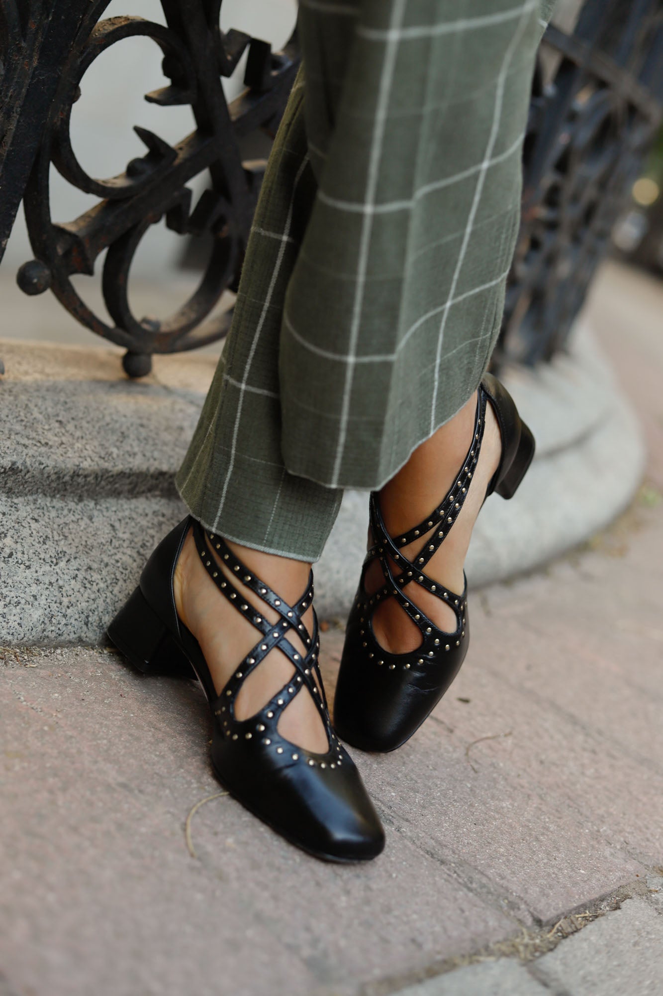 Salon Olivia noir 3,5 cm