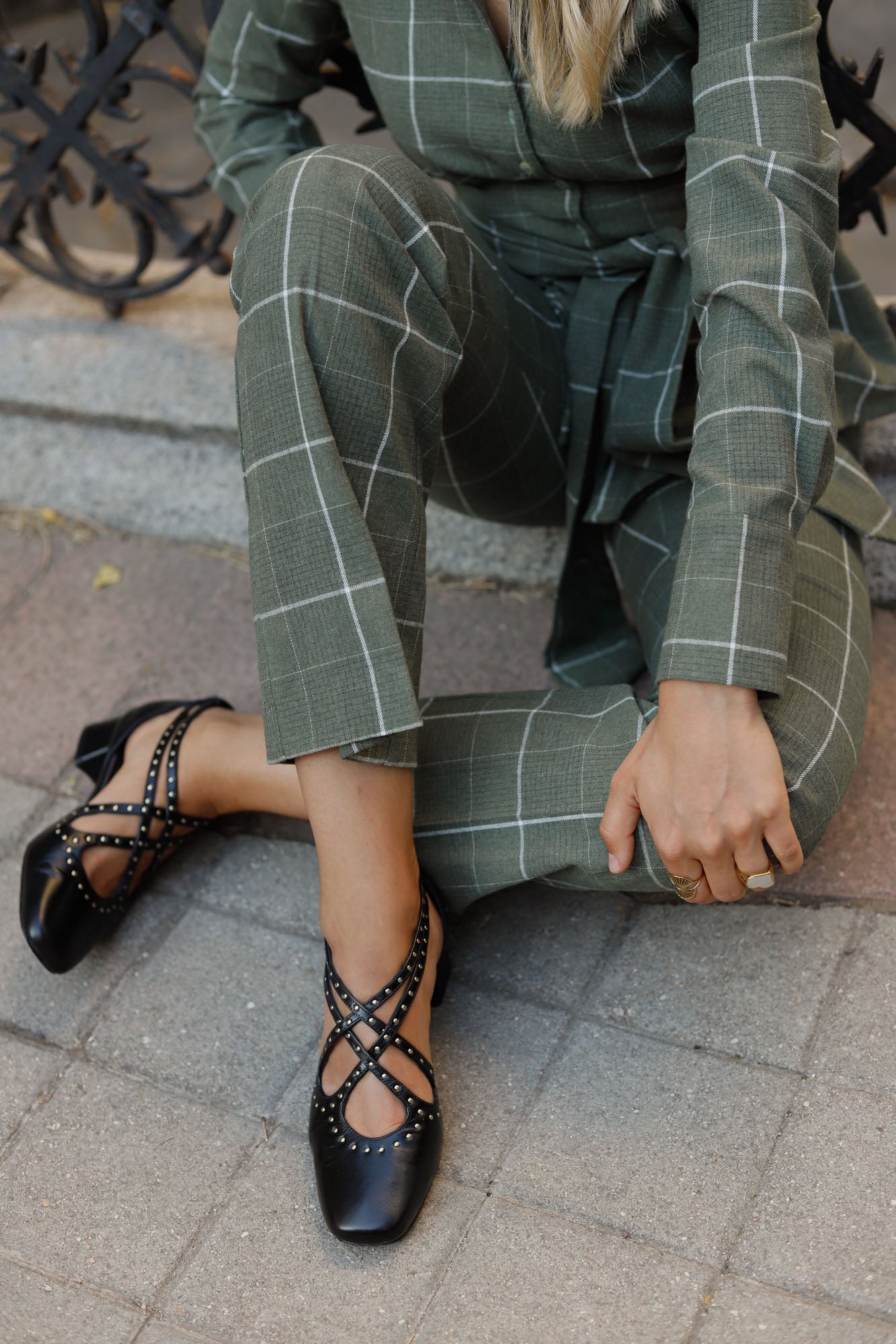 Salon Olivia noir 3,5 cm