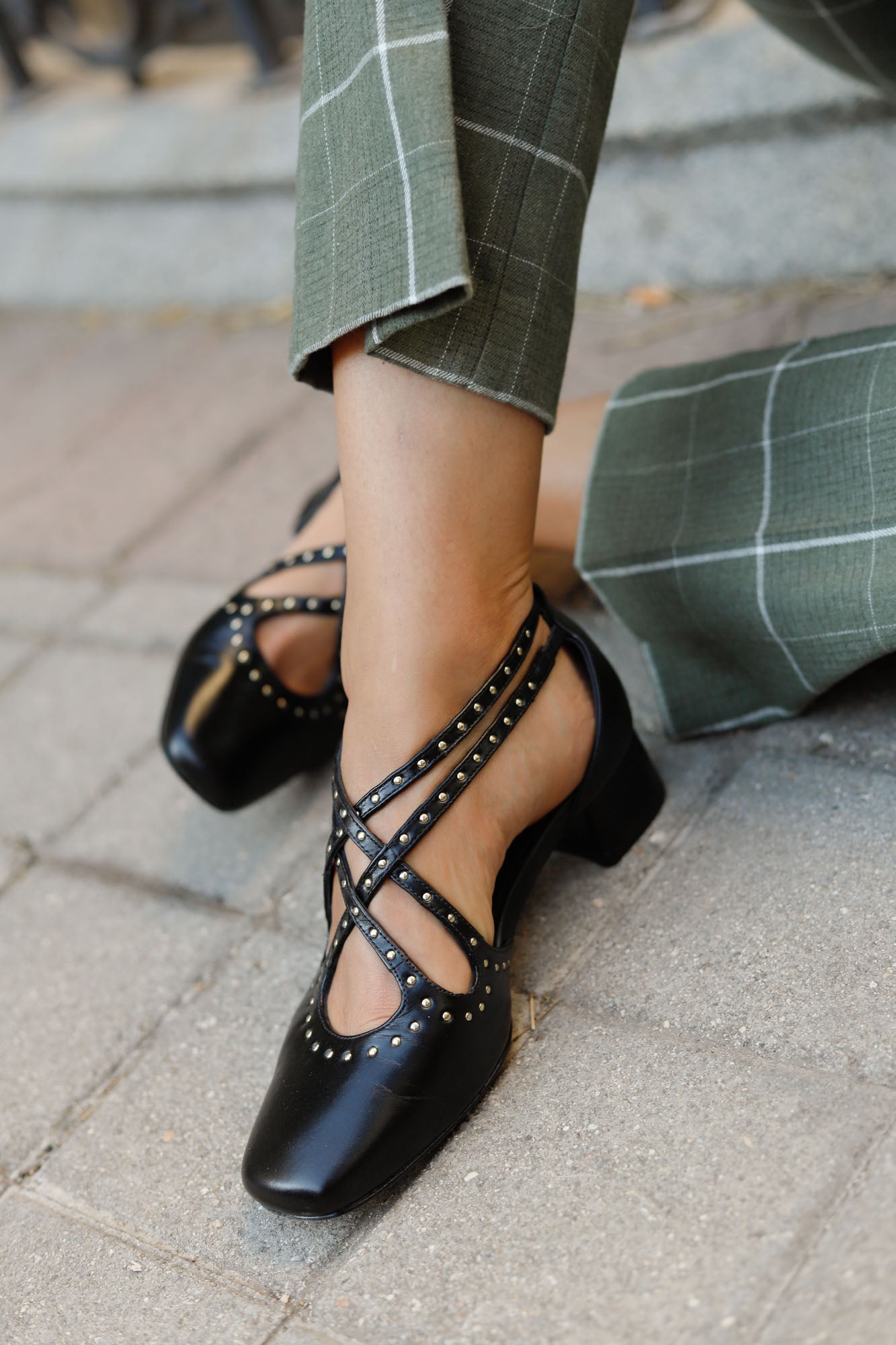 Salon Olivia noir 3,5 cm