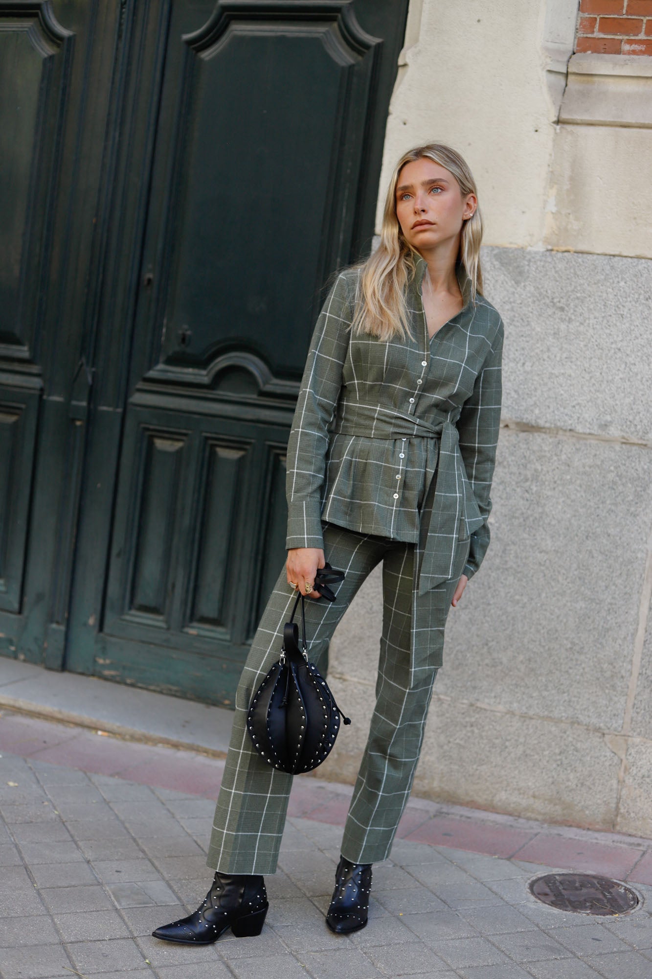 Bottes Amy noires 7 cm