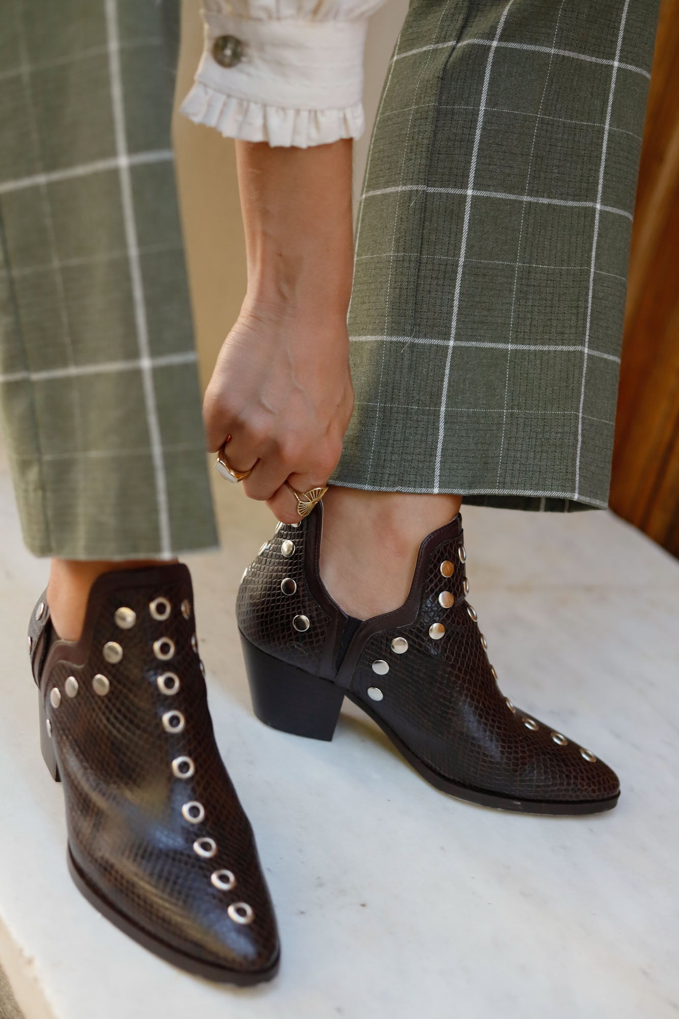 Bottes Punky Édition Spéciale Serpent 6 cm