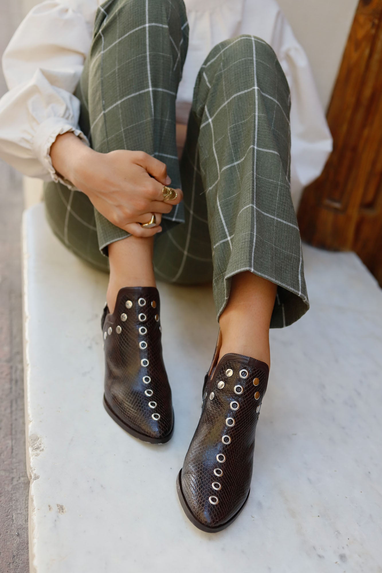 PUNKY BOOTS SPECIAL EDITION SNAKE 6CM