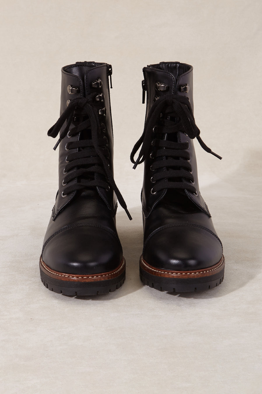 MILITY BOOTS BLACK 3.5CM