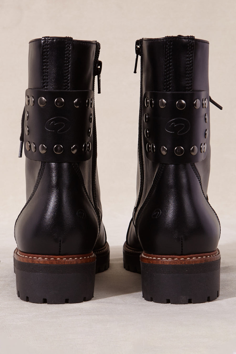 MILITY BOOTS BLACK 3.5CM