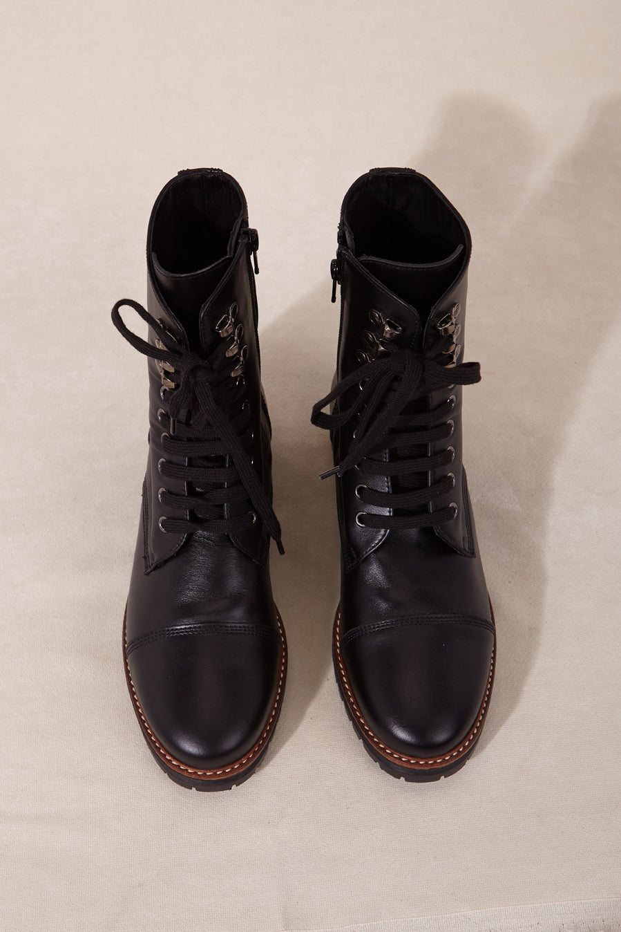 MILITY BOOTS BLACK 3.5CM