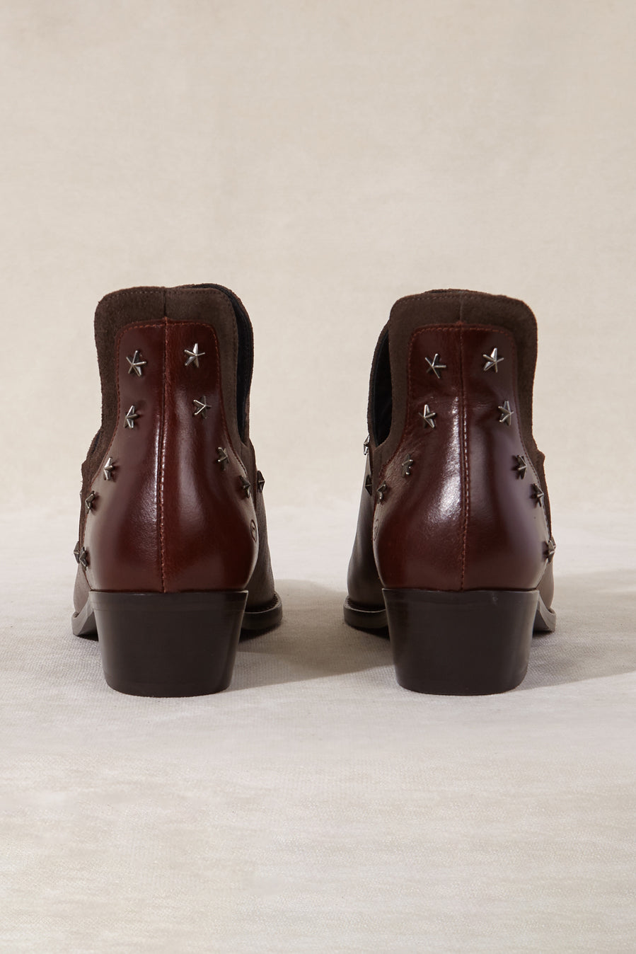 NAY BOOTS MARRON 4CM