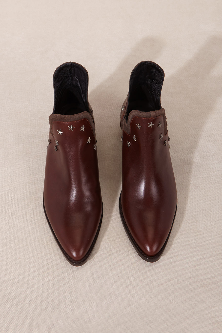 NAY BOOTS MARRON 4CM