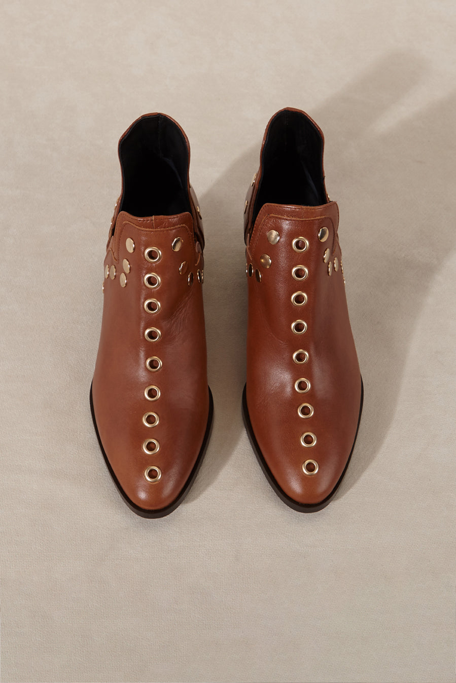 Botas cortas color marron
