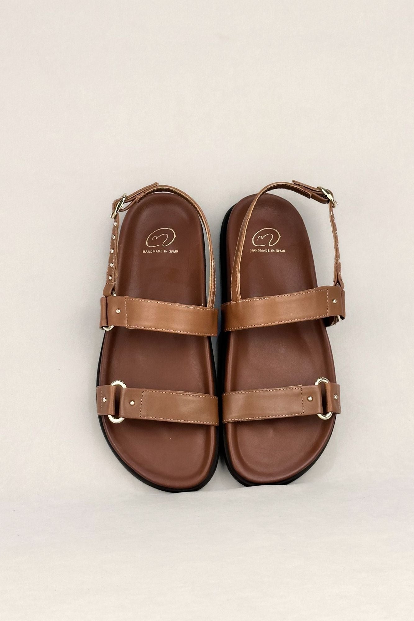 SANDALE EN CUIR BIO BOBBI