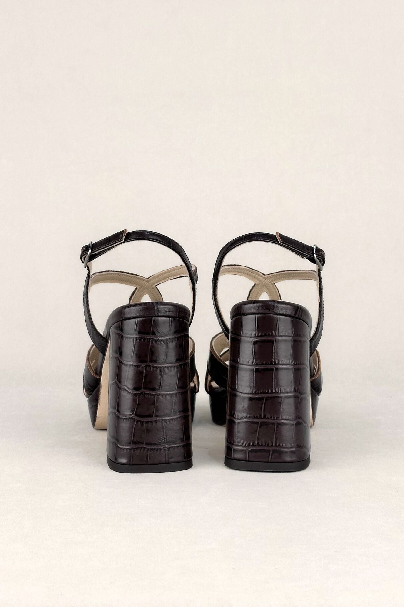 Sandales marron MICAELA COCO 9,5 cm