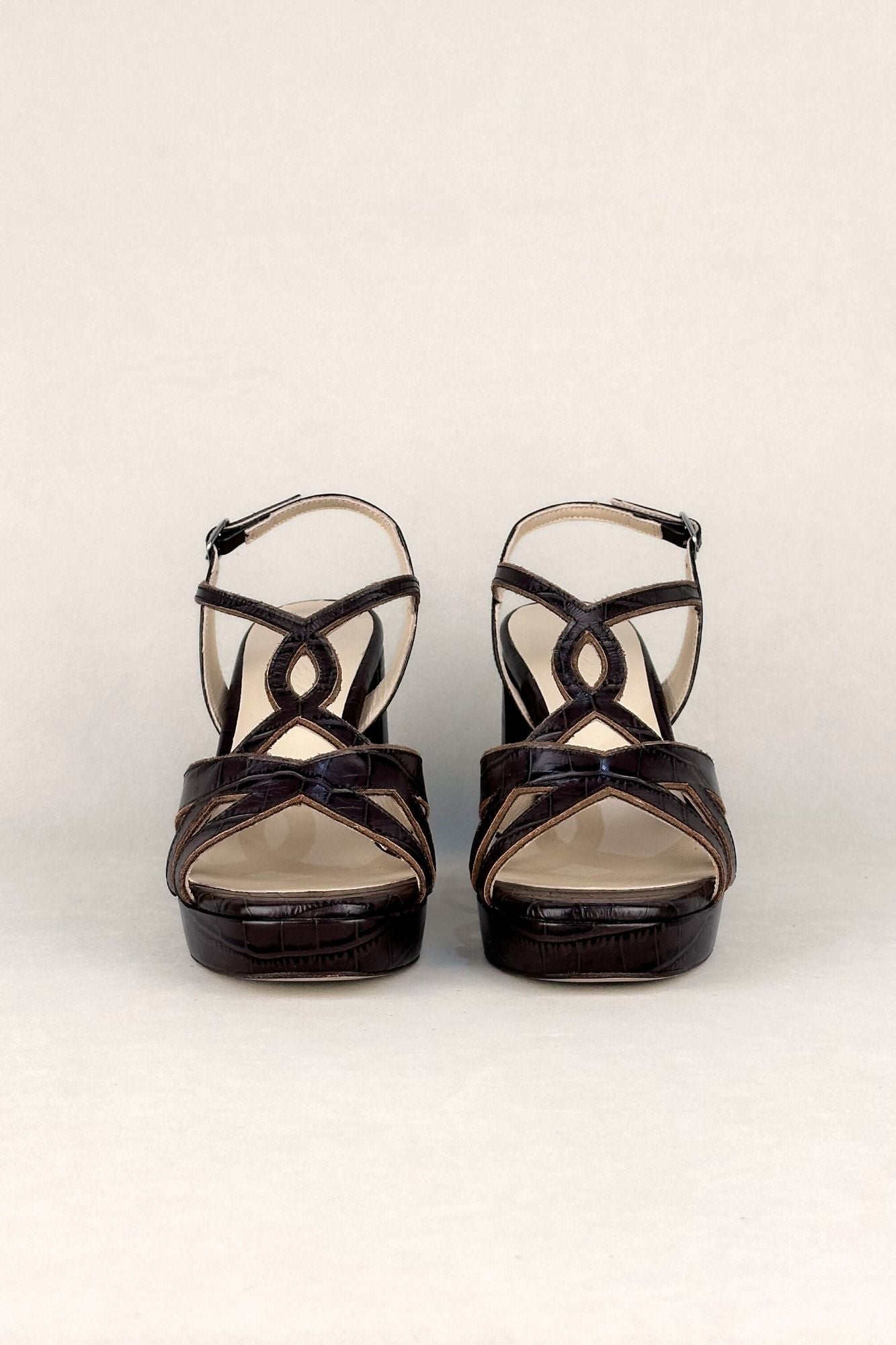 Sandales marron MICAELA COCO 9,5 cm