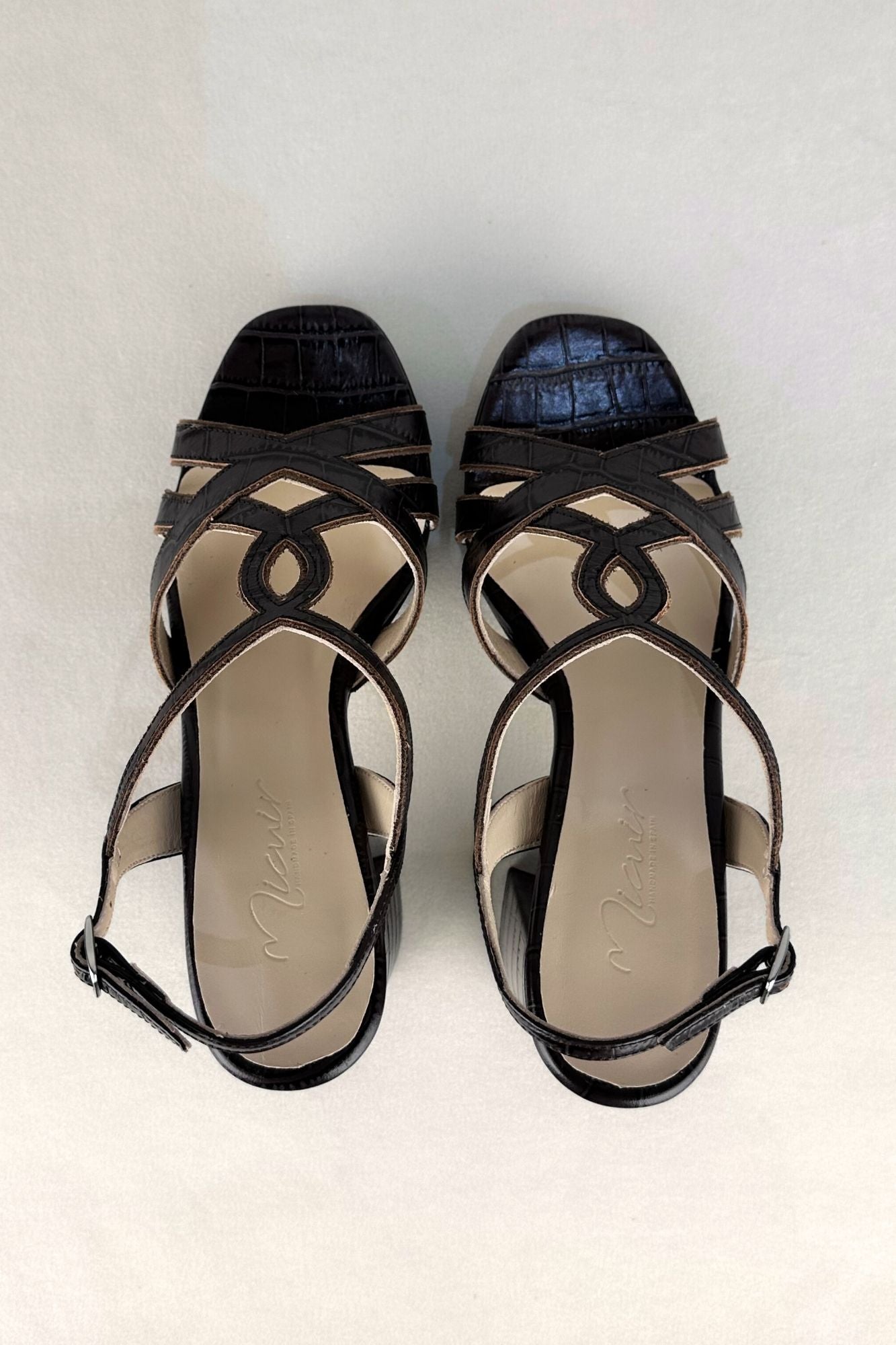 Sandales marron MICAELA COCO 9,5 cm