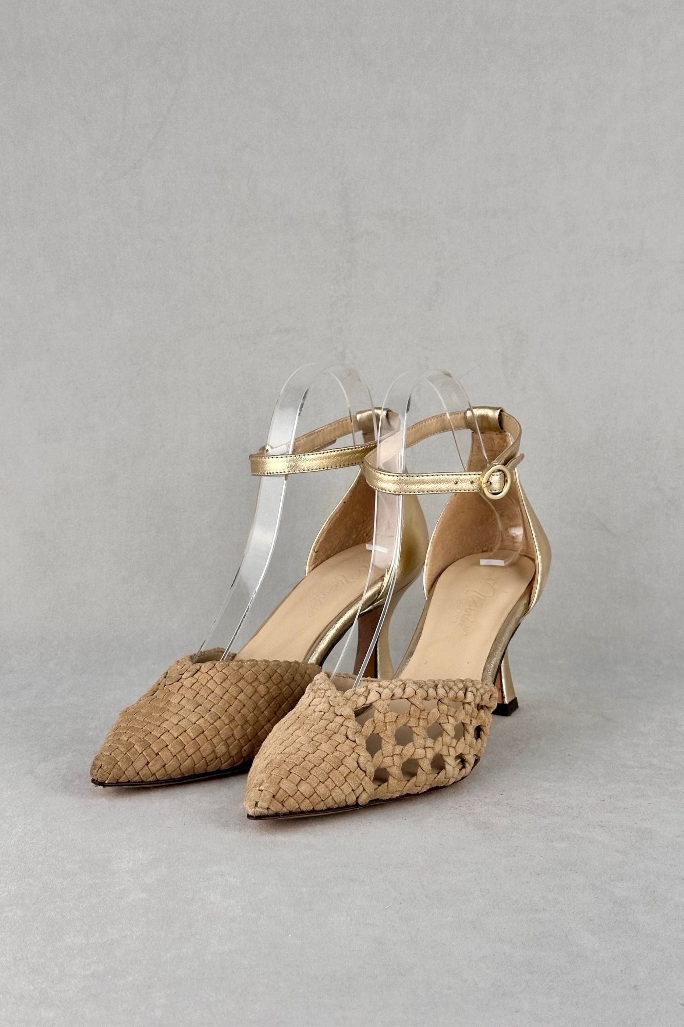 INGRID ANTE METALLIC BEIGE