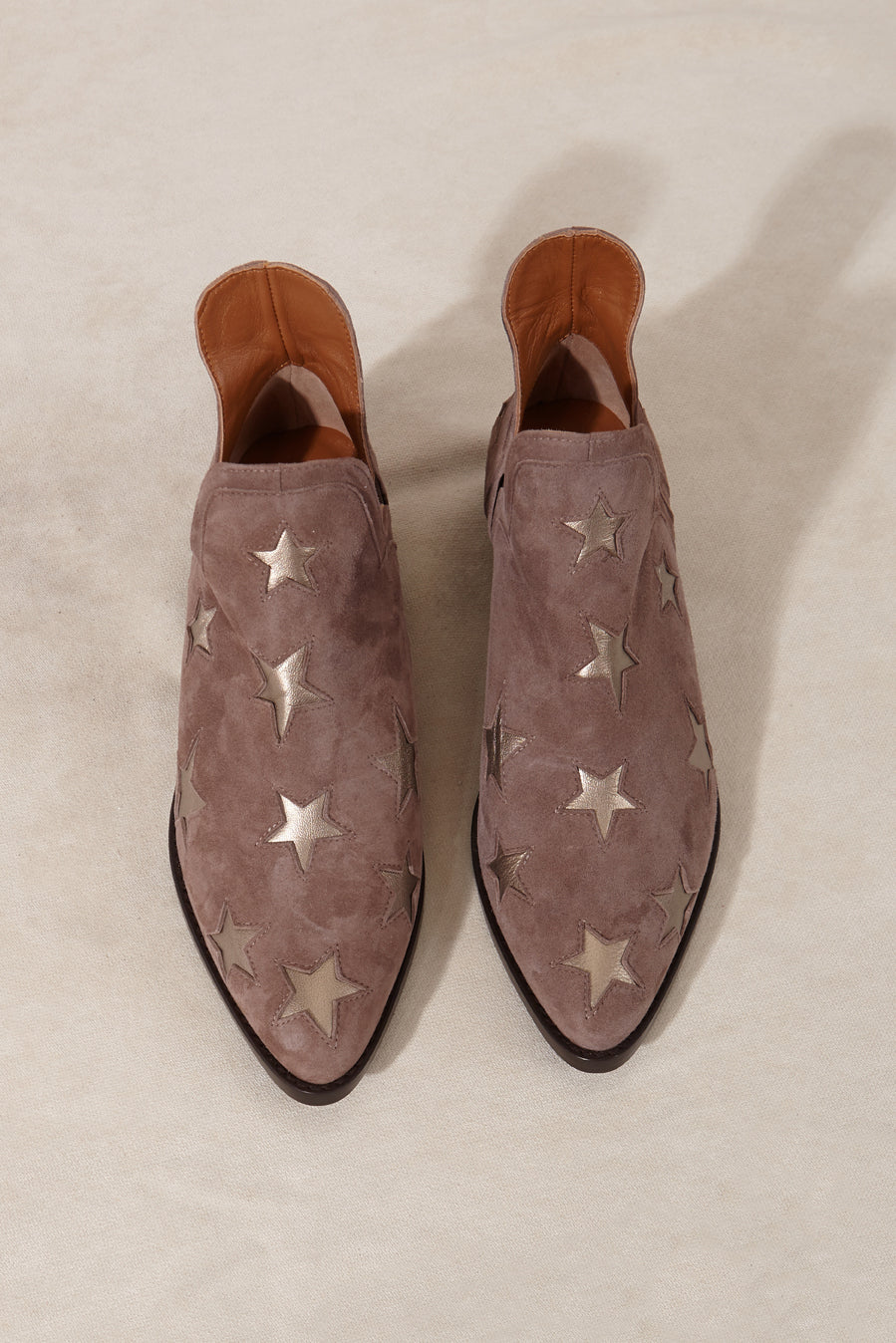 STAR BOOTS BEIGE 4CM