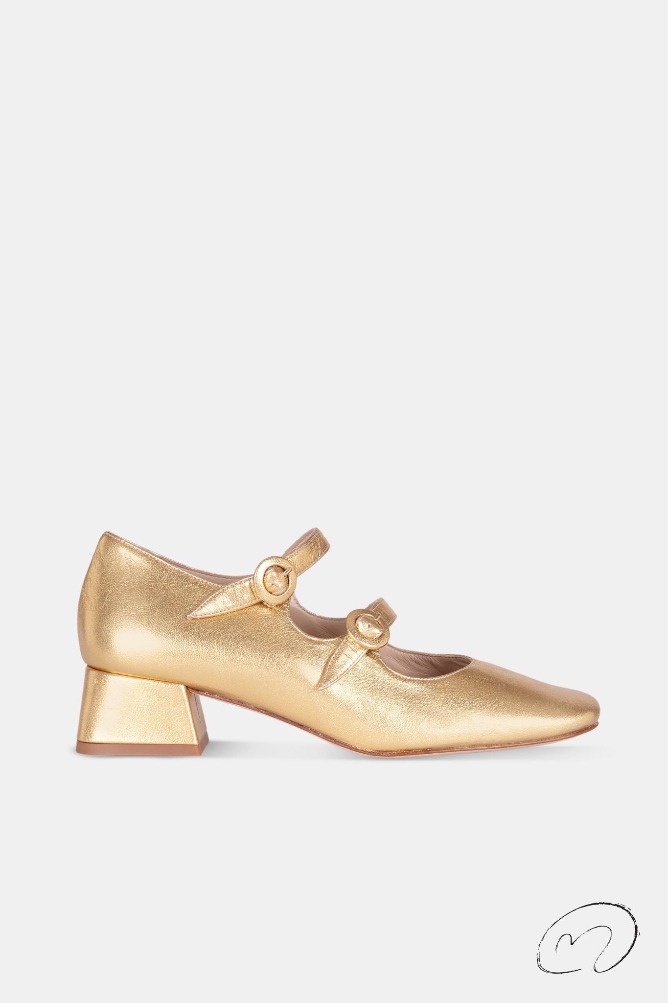 BALLERINA SPIGA GOLD 4CM