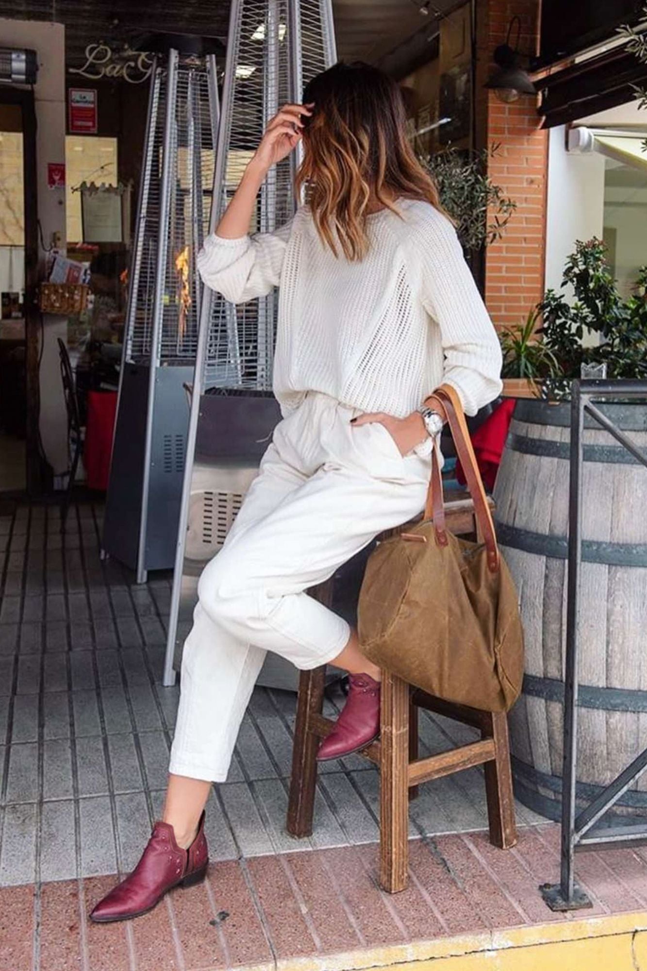 NAY BOOTS BURDEOS 4CM