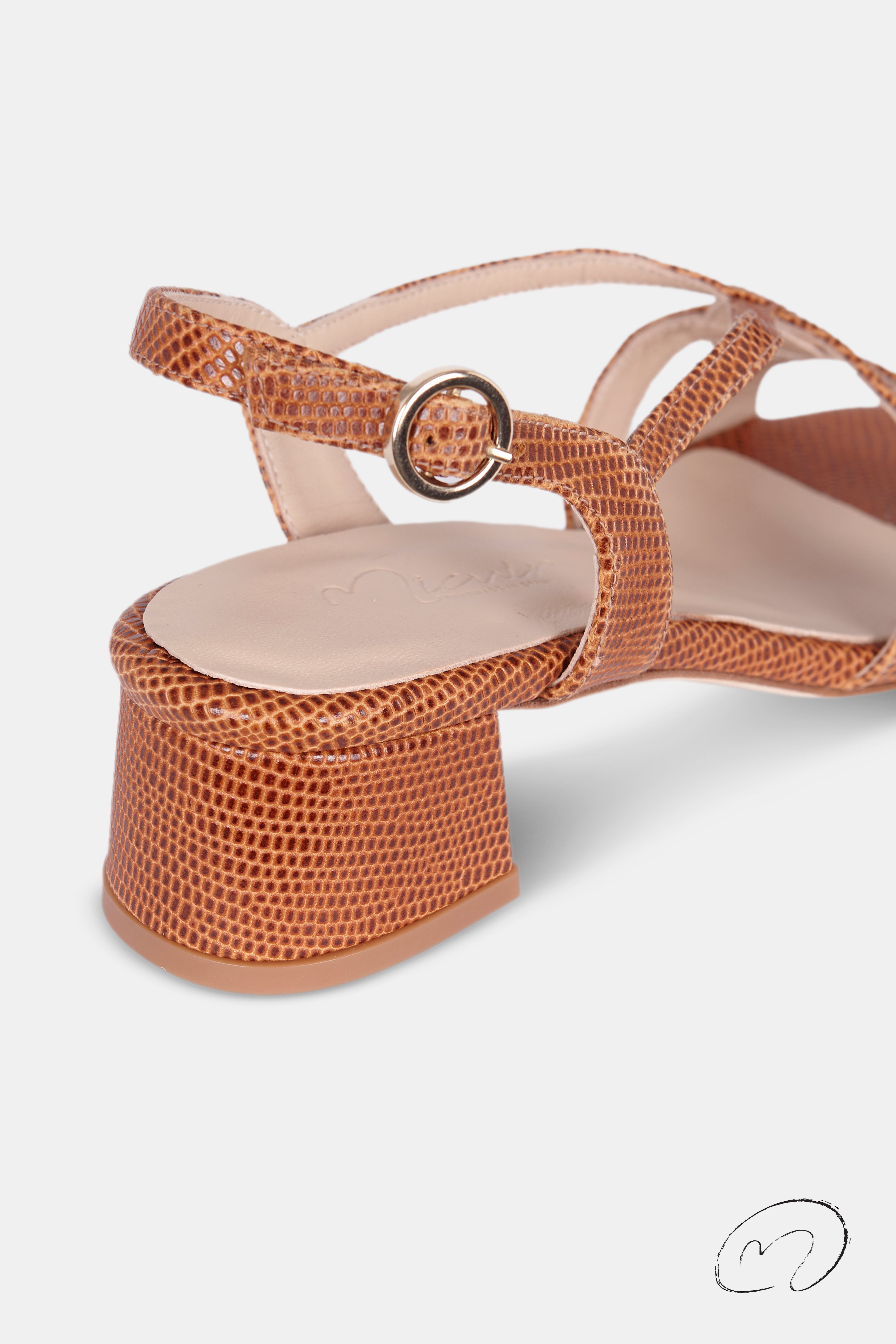 SANDALIA UGGA CARAMELO 4CM