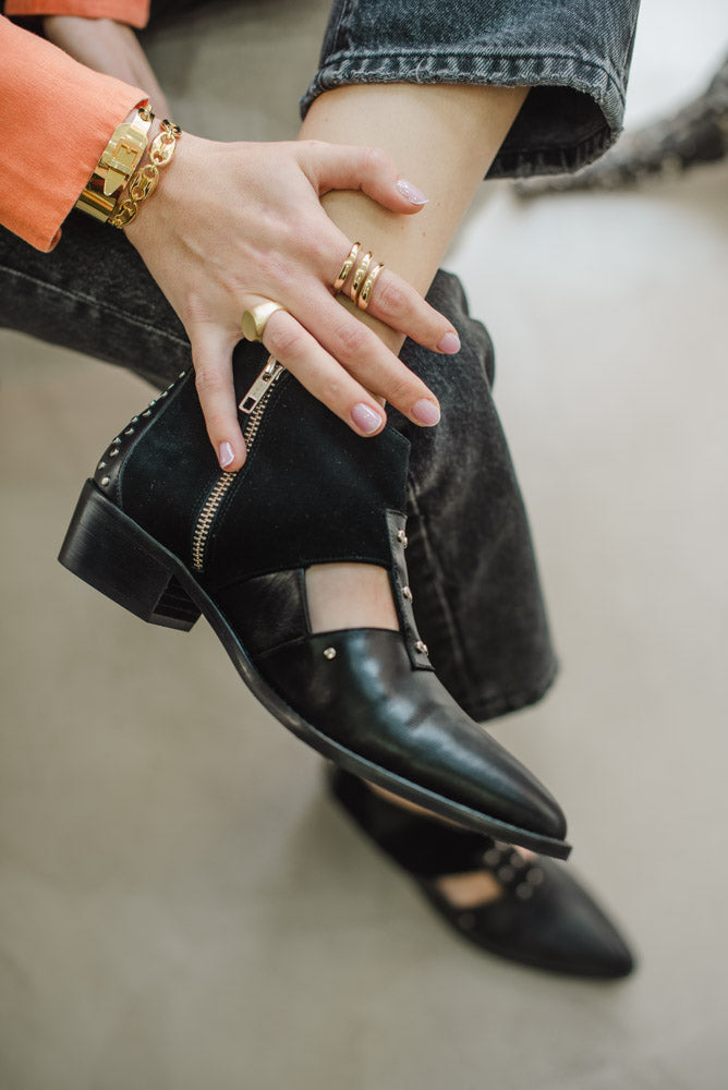 VICTORIA BOOTS NEGRO 4CM