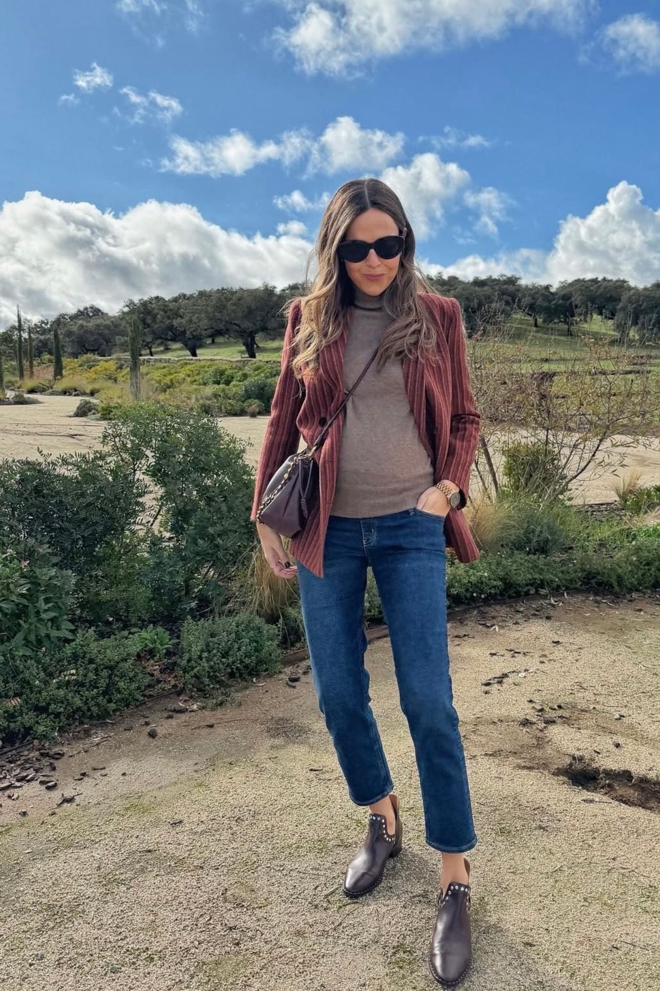 BOTIN SABELA CHOCOLATE 4CM