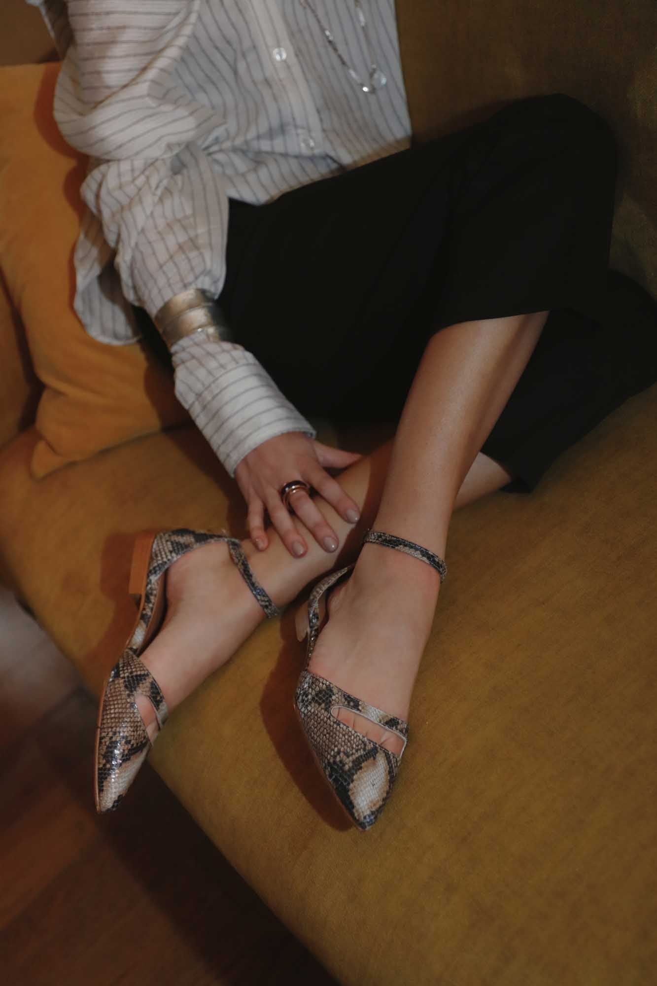 BAILARINA PUNTA MANUELA SNAKE 1CM