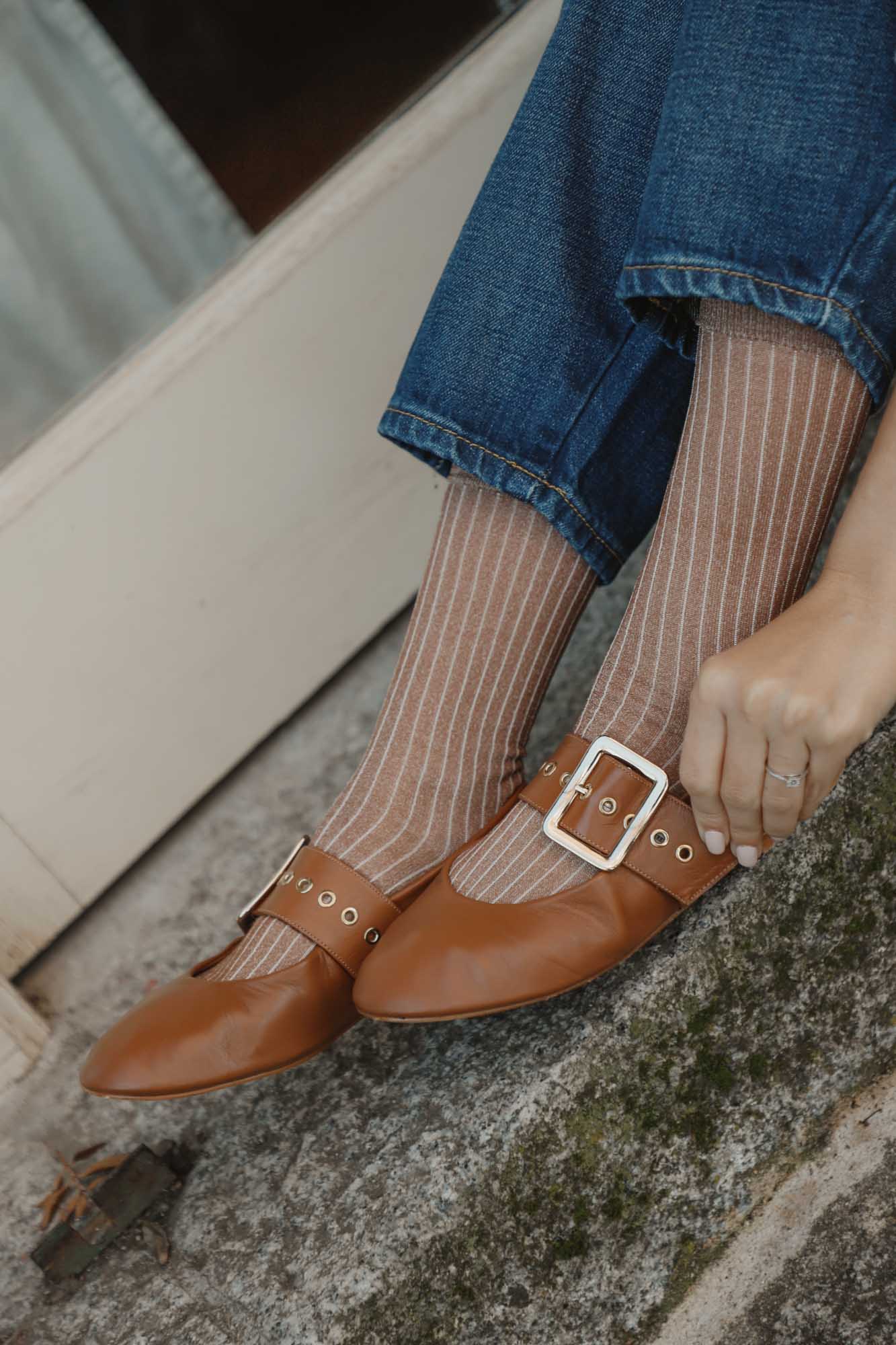 BAILARINA ROCK CARAMELO 1CM