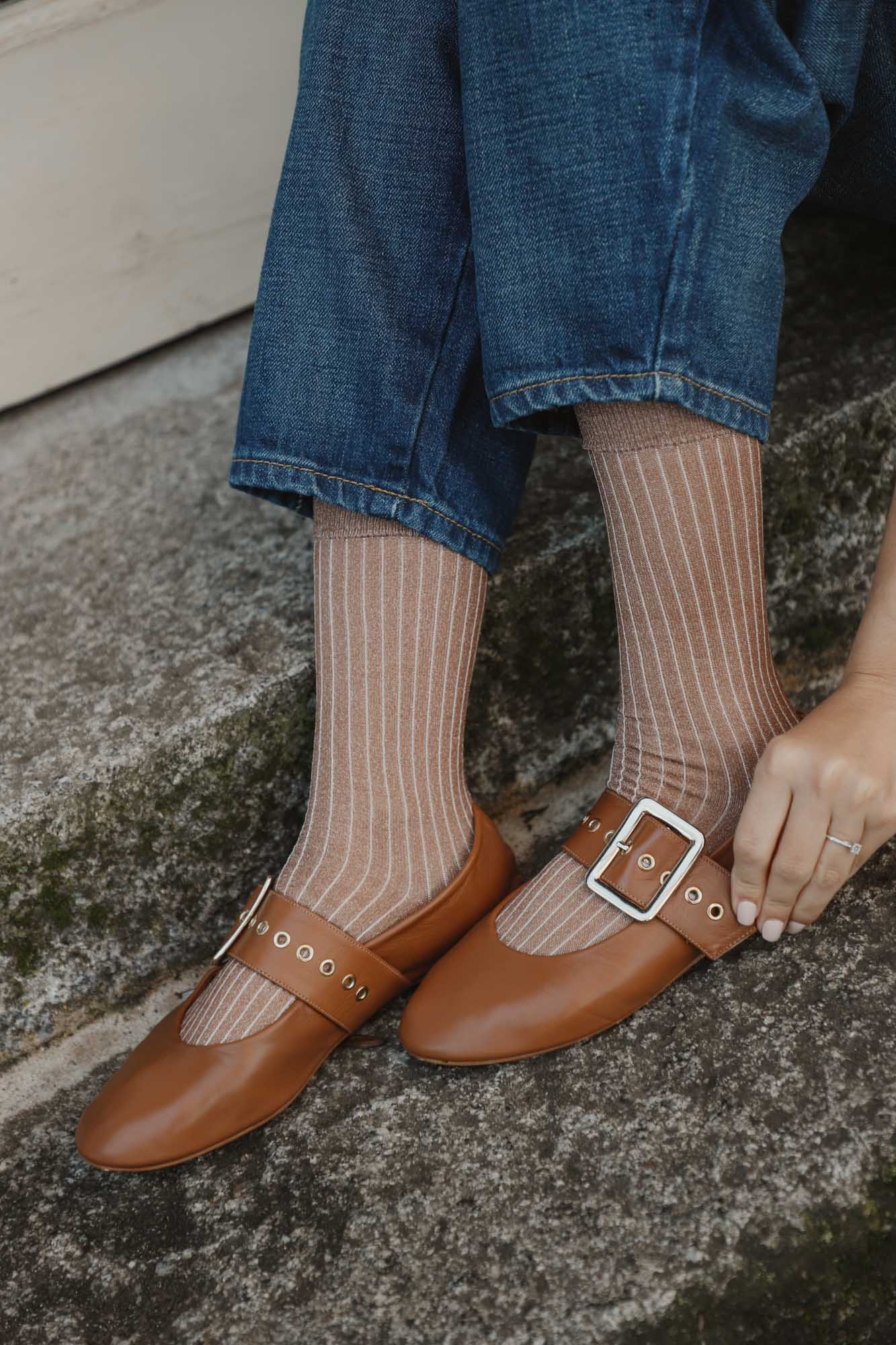 BAILARINA ROCK CARAMELO 1CM