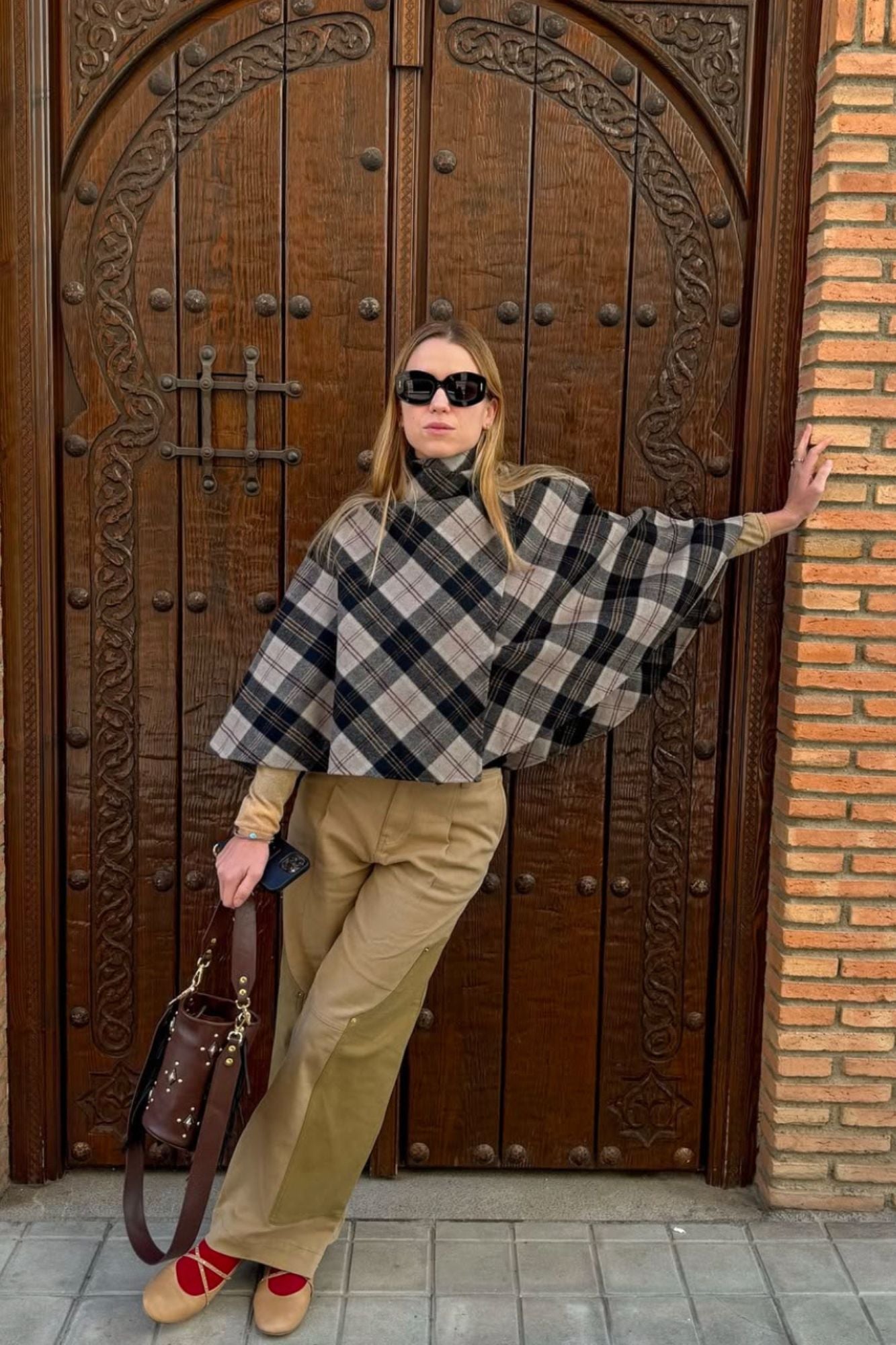 BAILARINA CRUZADA LATTE 1CM