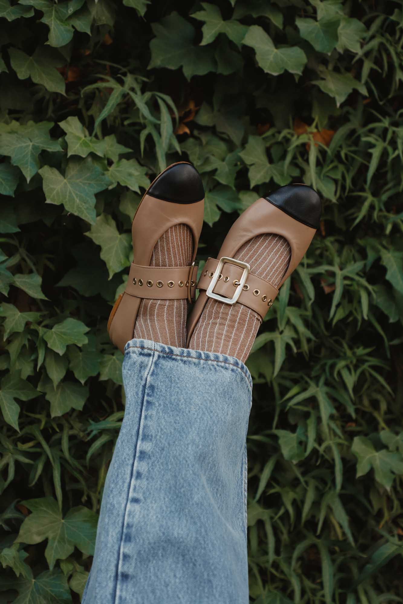 BAILARINA ROCK PUNTERA NUDE 1CM