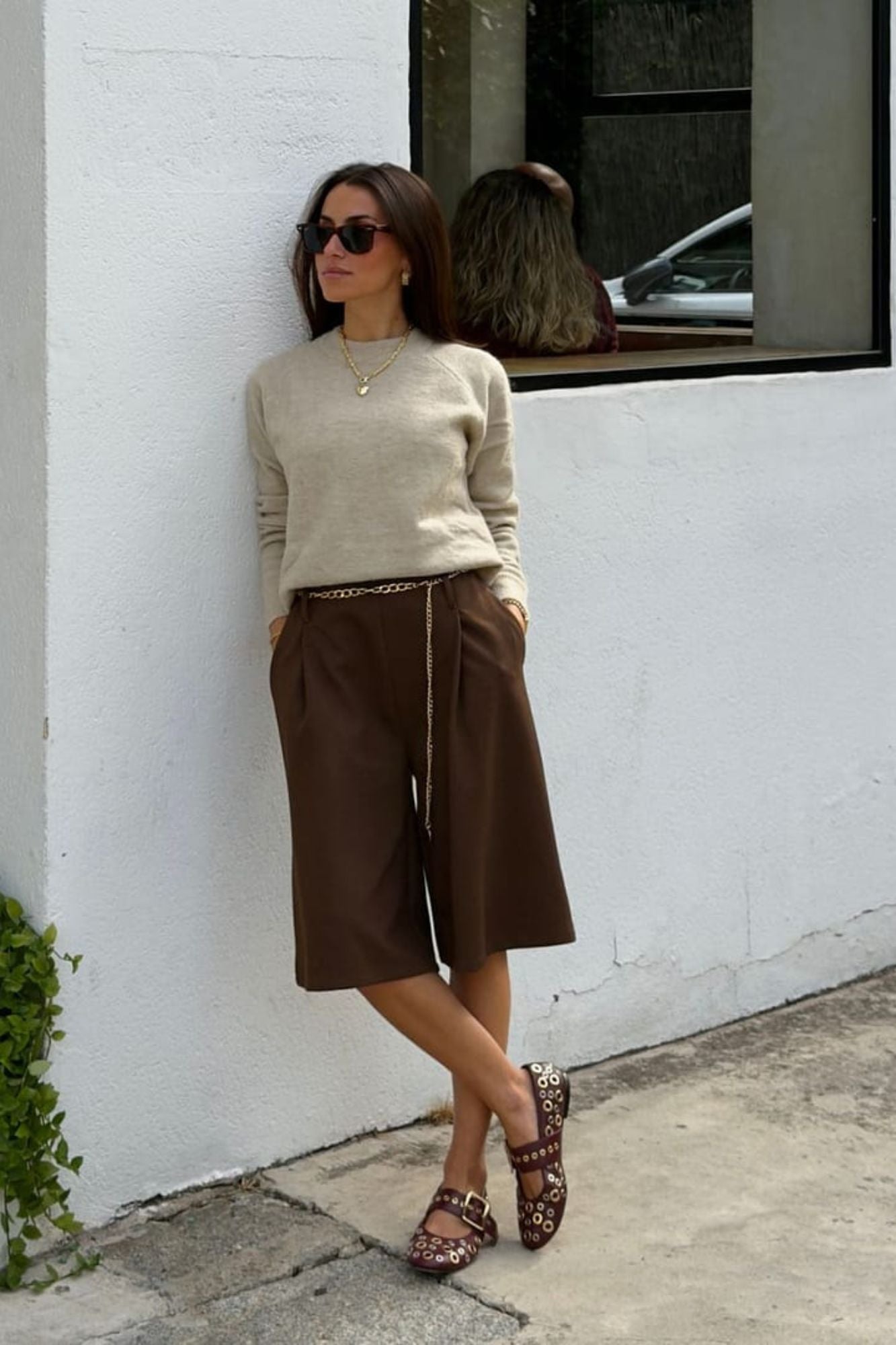 BAILARINA ROCK TACHAS BURDEOS 1CM