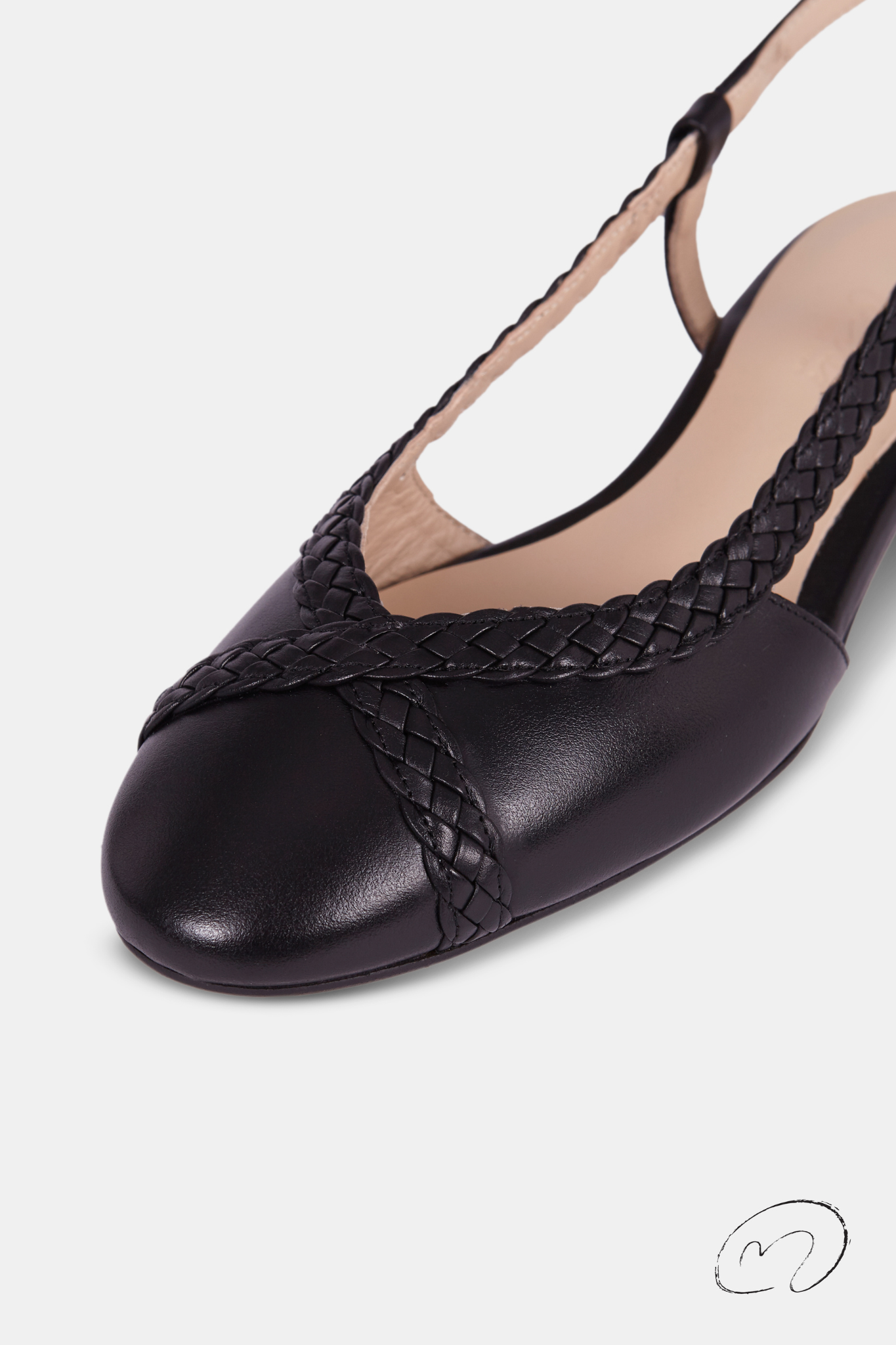 BAILARINA BIBI NEGRO 2.5CM