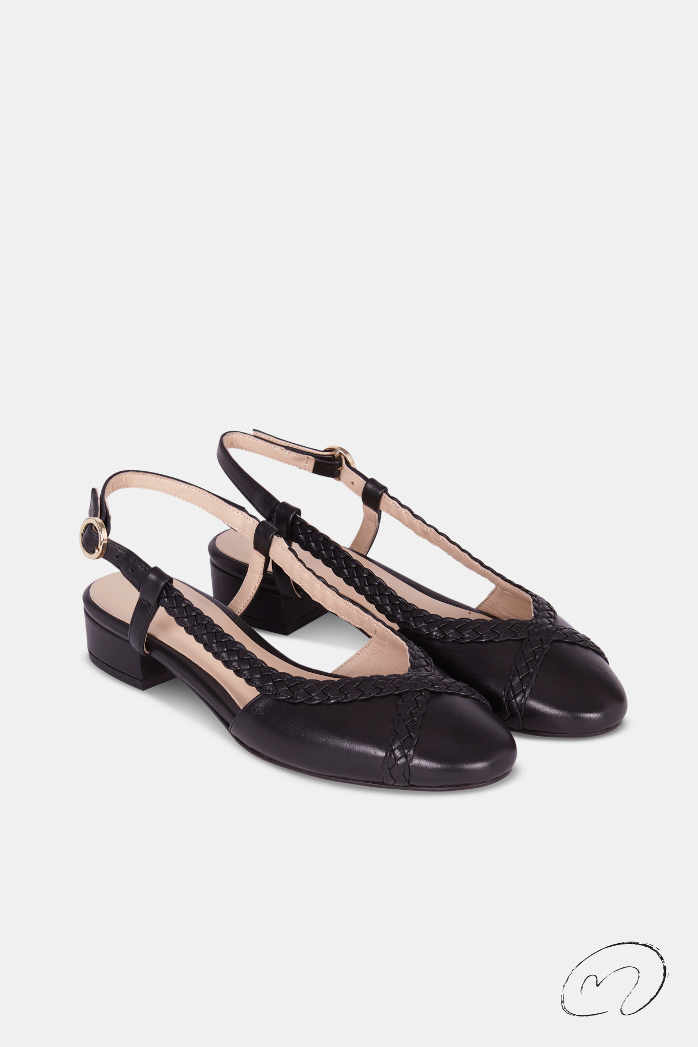 BAILARINA BIBI NEGRO 2.5CM