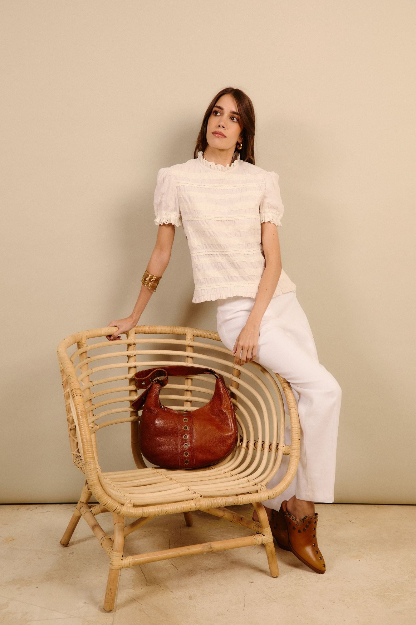PANTALON LINO BLANCO